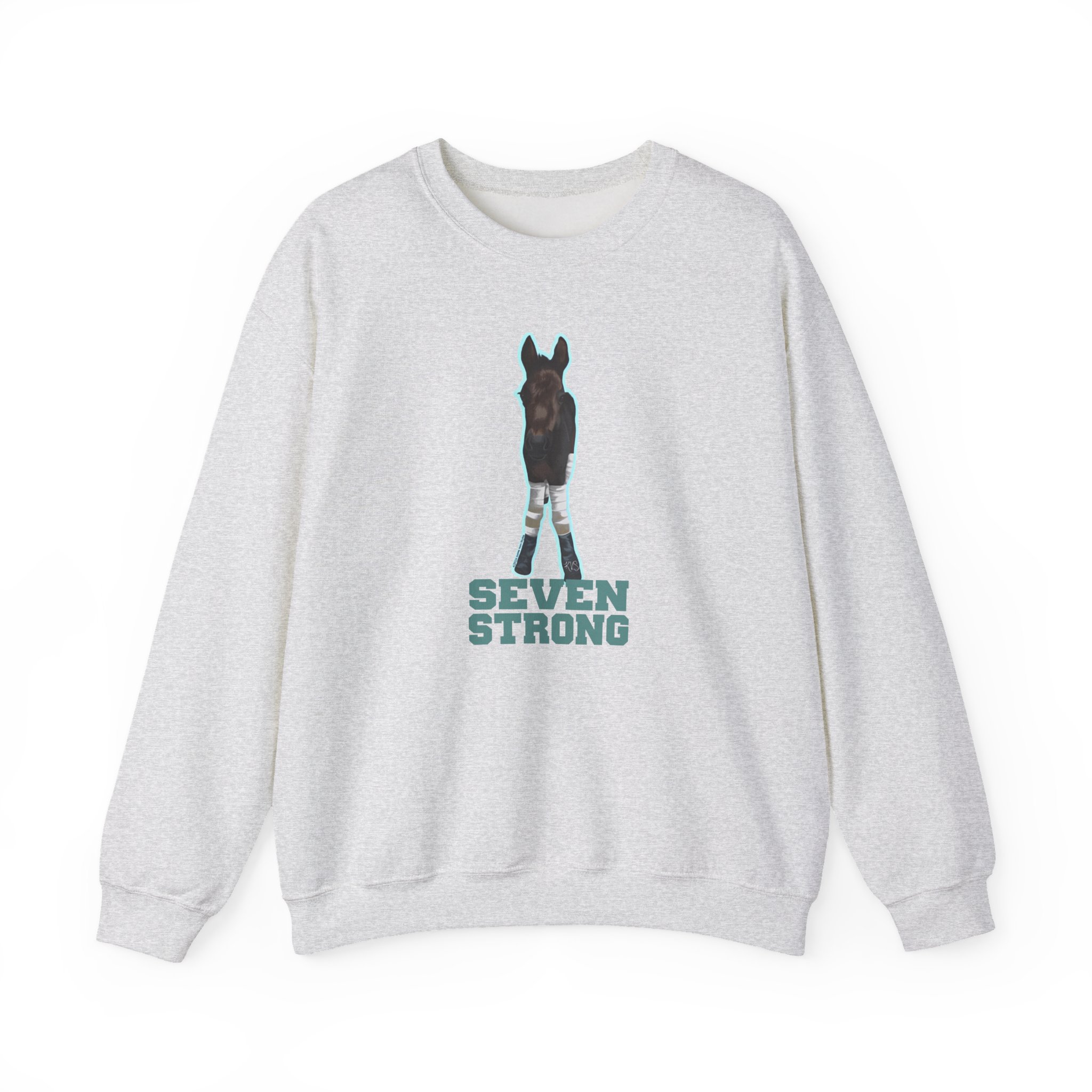 Katie Van Slyke Seven Strong Unisex Heavy Blendâ„¢ Crewneck Sweatshirt