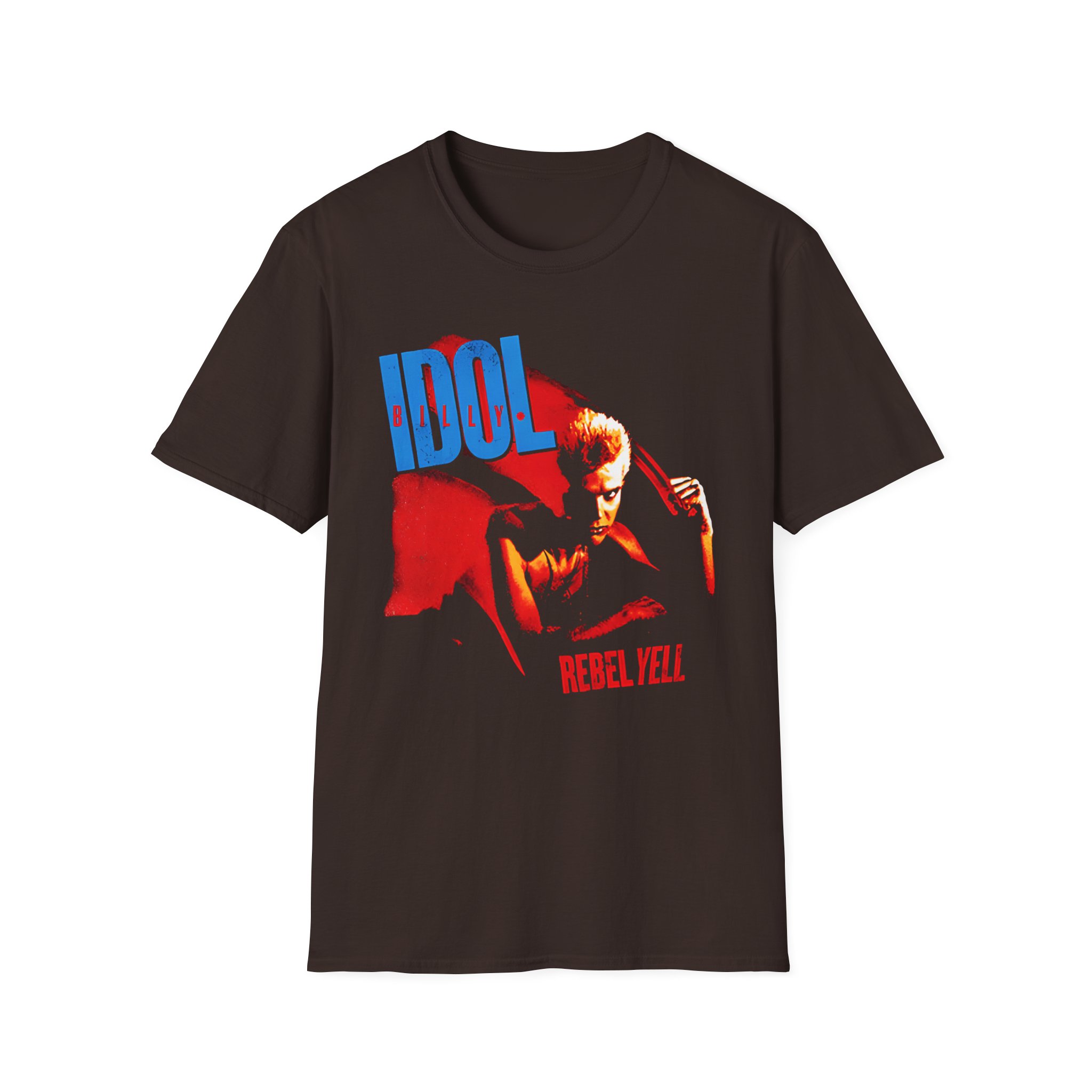 Billy Idol Rebel Yell 40th Anniversary Unisex Softstyle T-Shirt