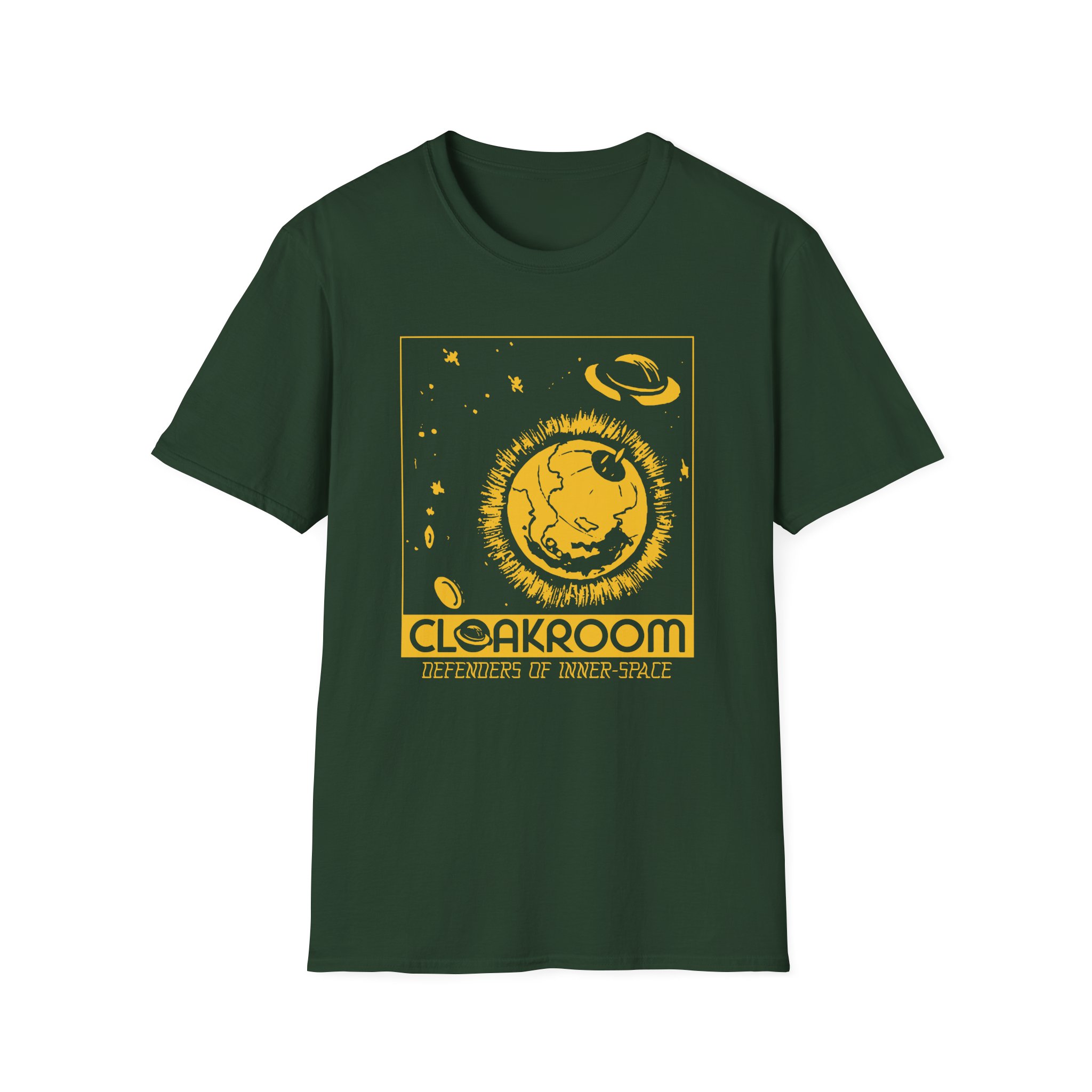 Cloakroom Inner Space Unisex Softstyle T-Shirt