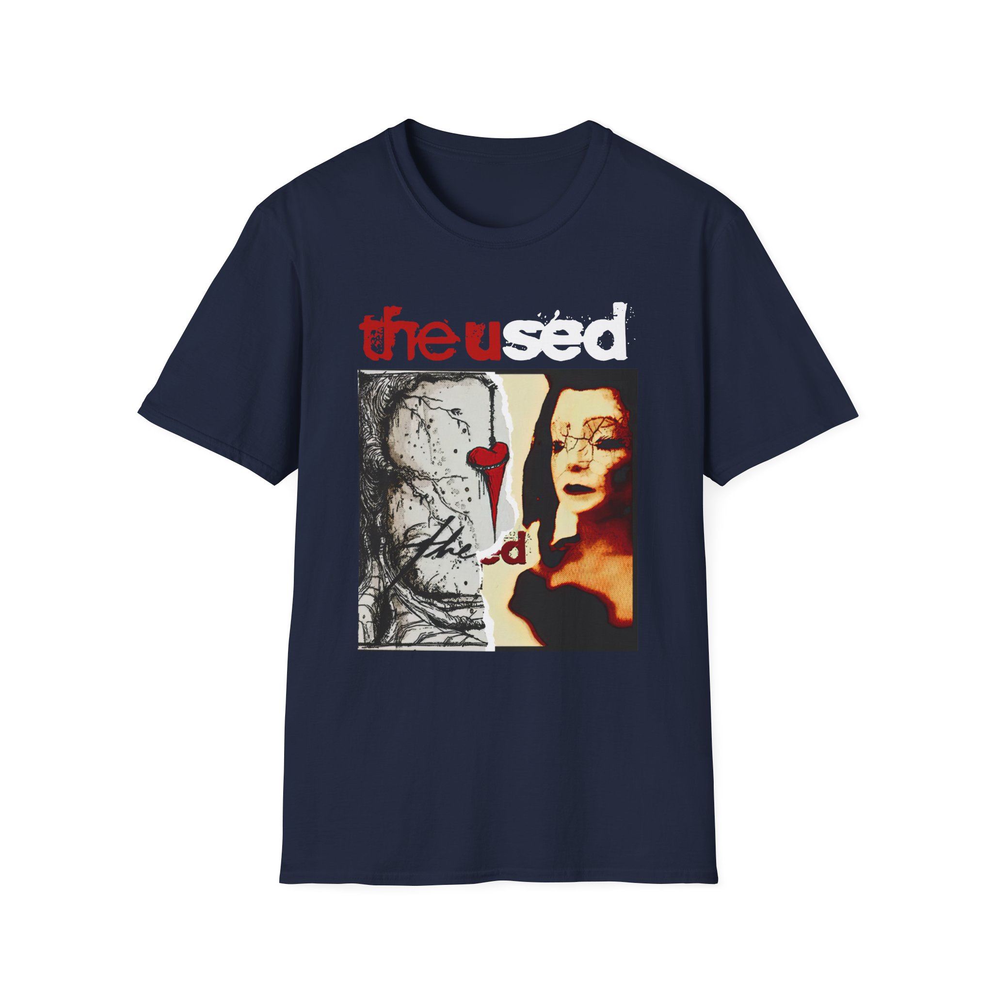 The Used Split Unisex Softstyle T-Shirt