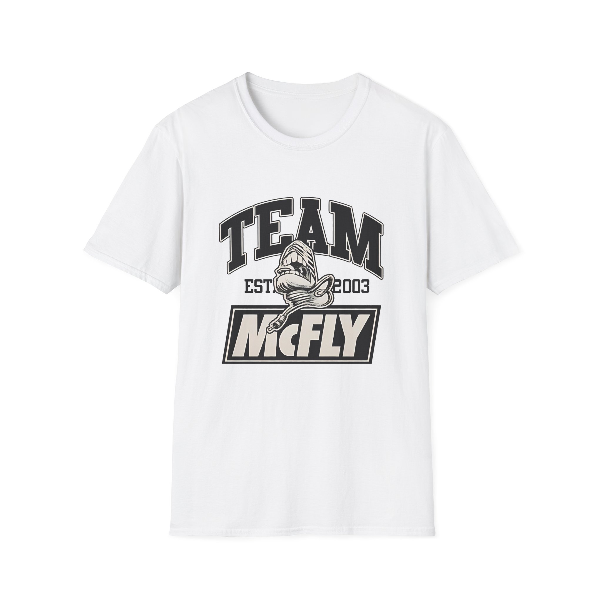 Mcfly Ecru Unisex Softstyle T-shirt
