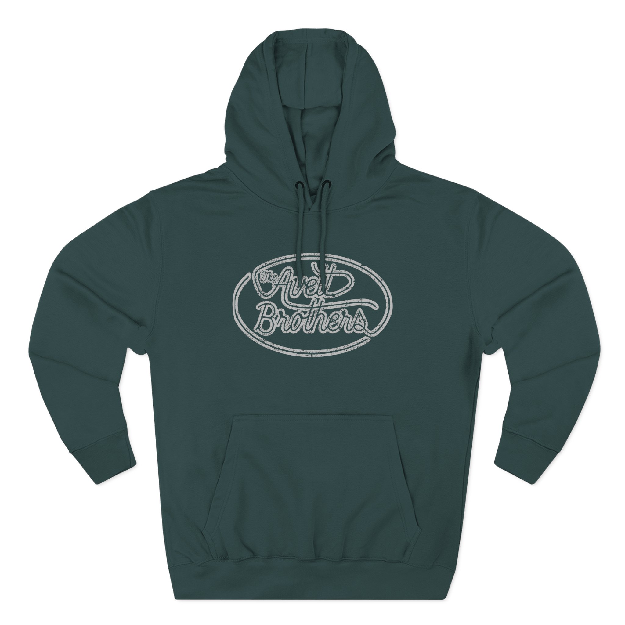 Avett Brothers Oval Logo Three-Panel Fleece Hoodie