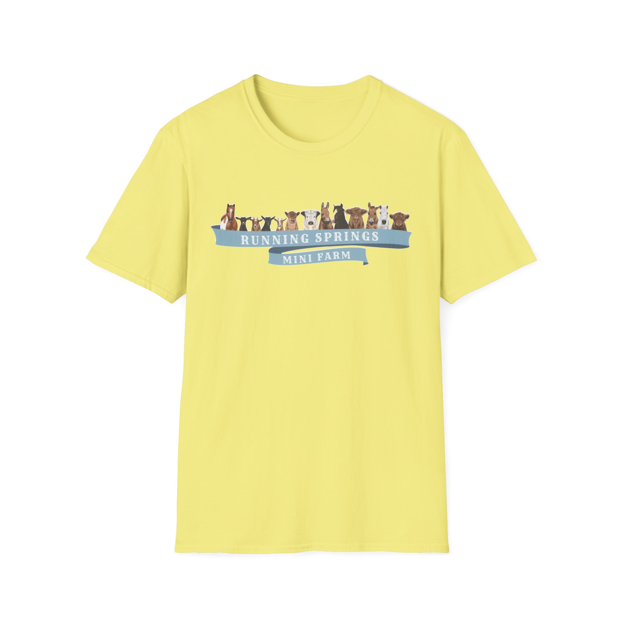 Katie Van Slyke The Mini Farm Unisex Softstyle T-Shirt
