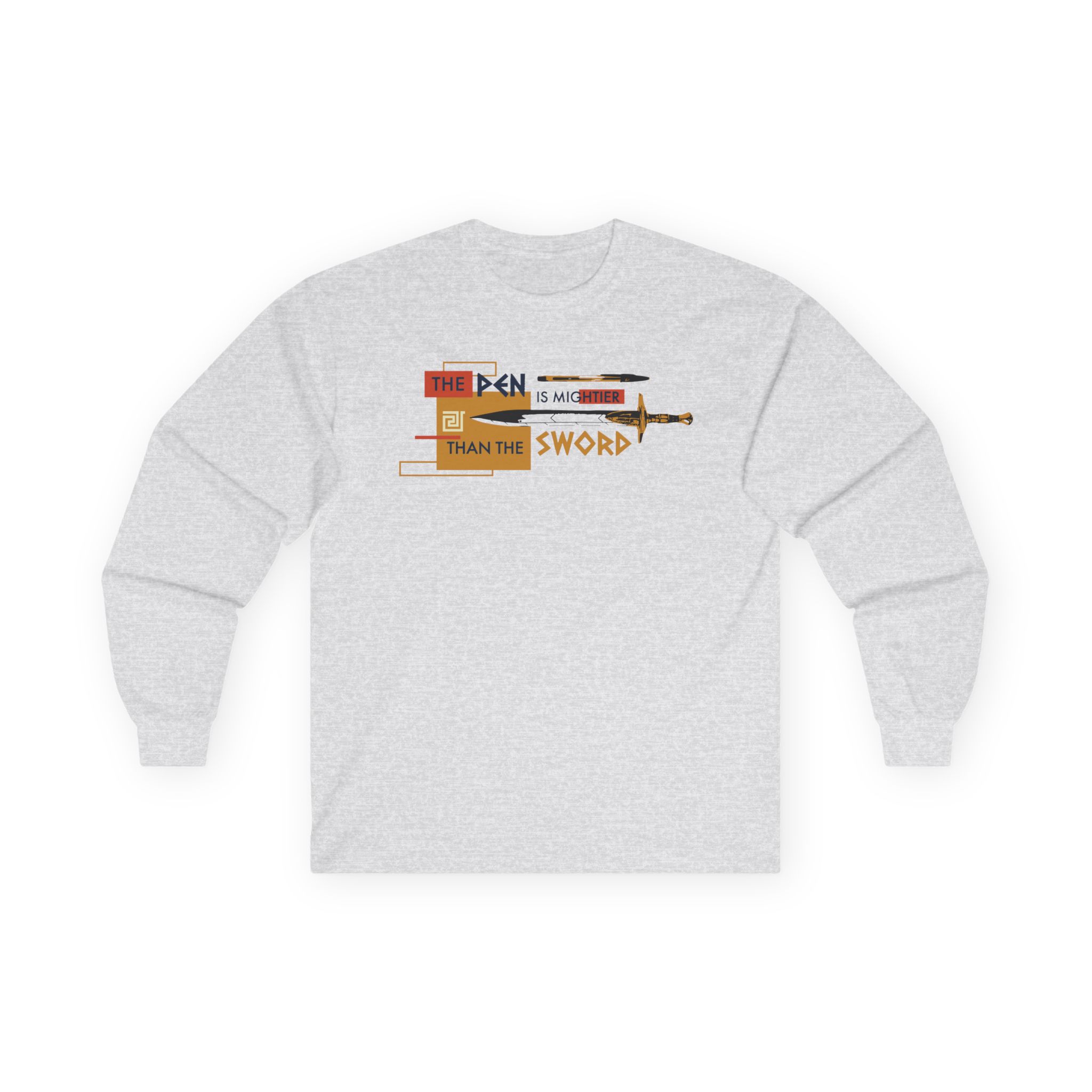 Percy Jackson Pen Mightier Than Sword Unisex Ultra Cotton Long Sleeve Tee