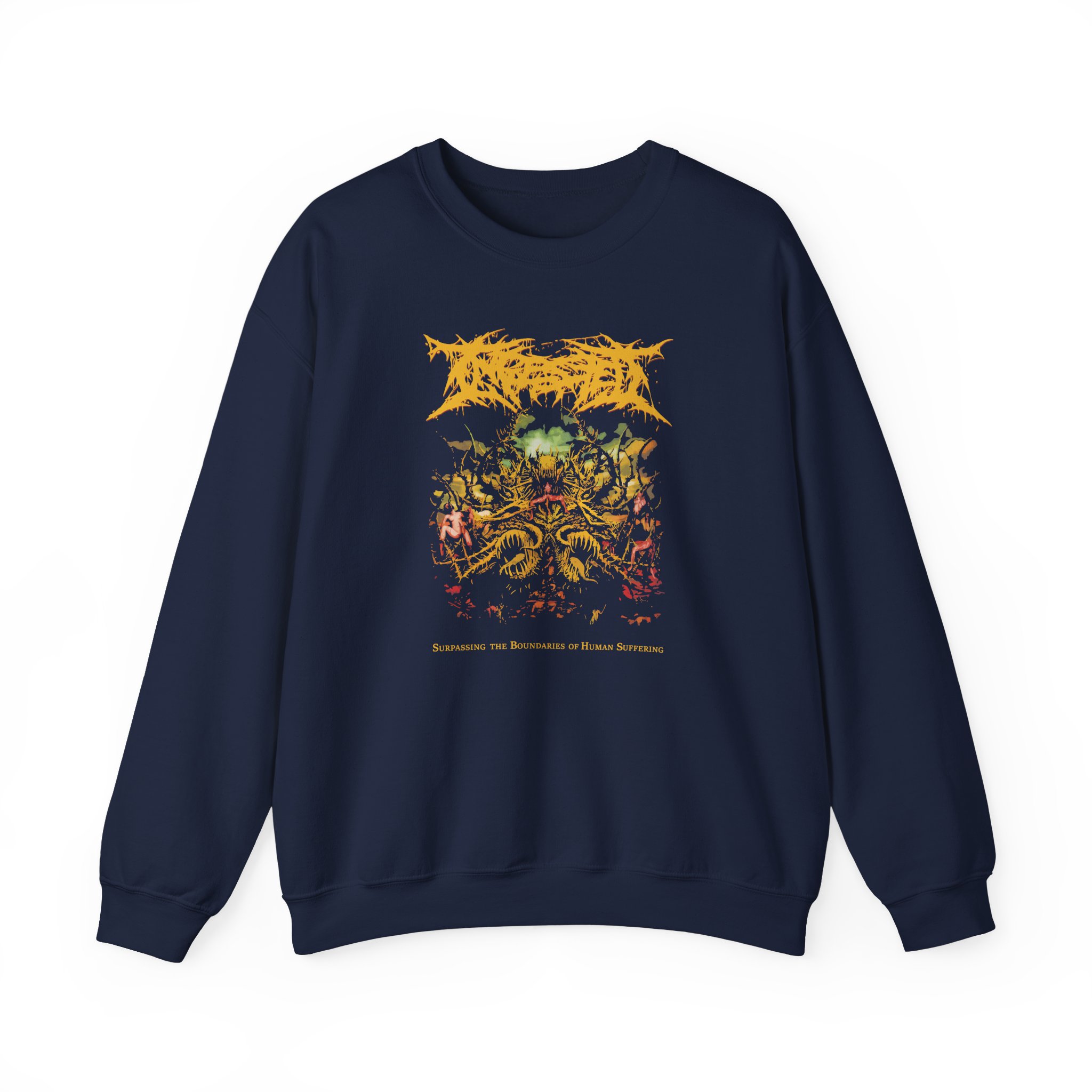 Boundaries Human Suffering Unisex Heavy Blendâ„¢ Crewneck Sweatshirt