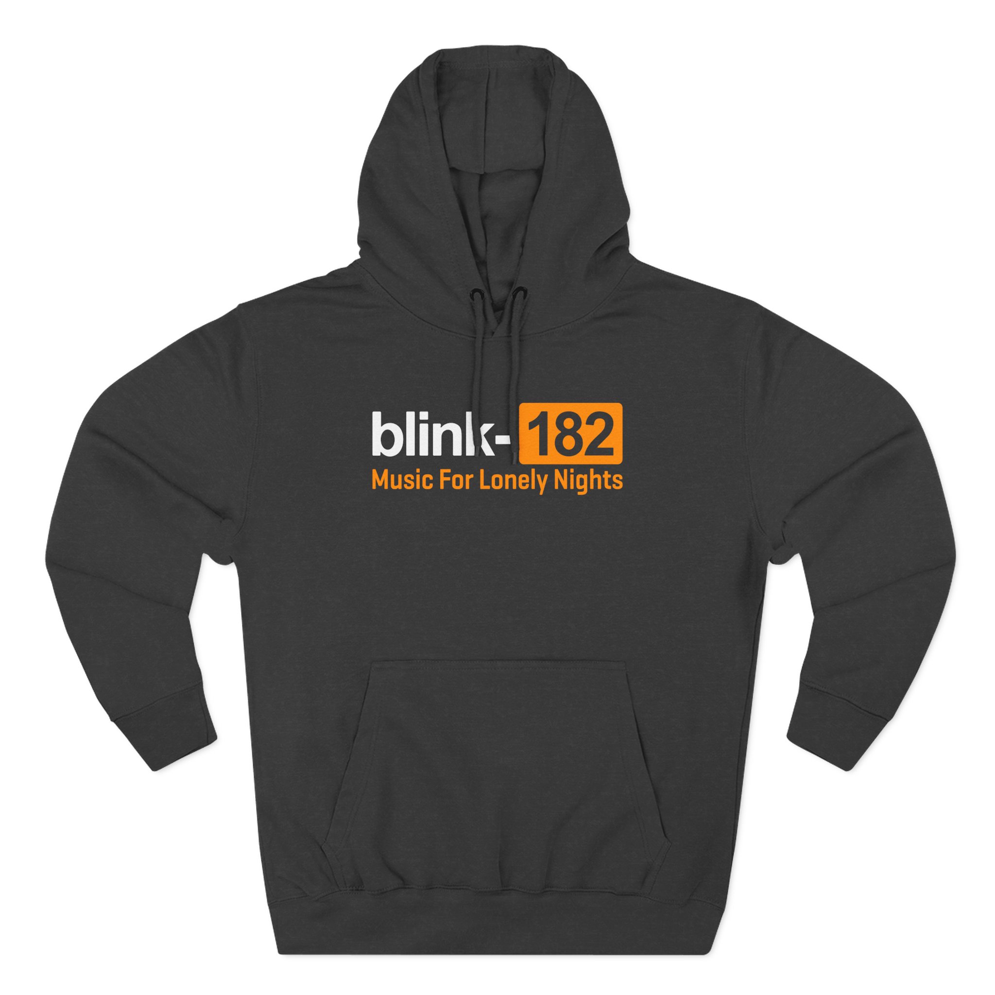 Blink 182 Music for Lonely Nights Three-Panel Fleece Hoodie