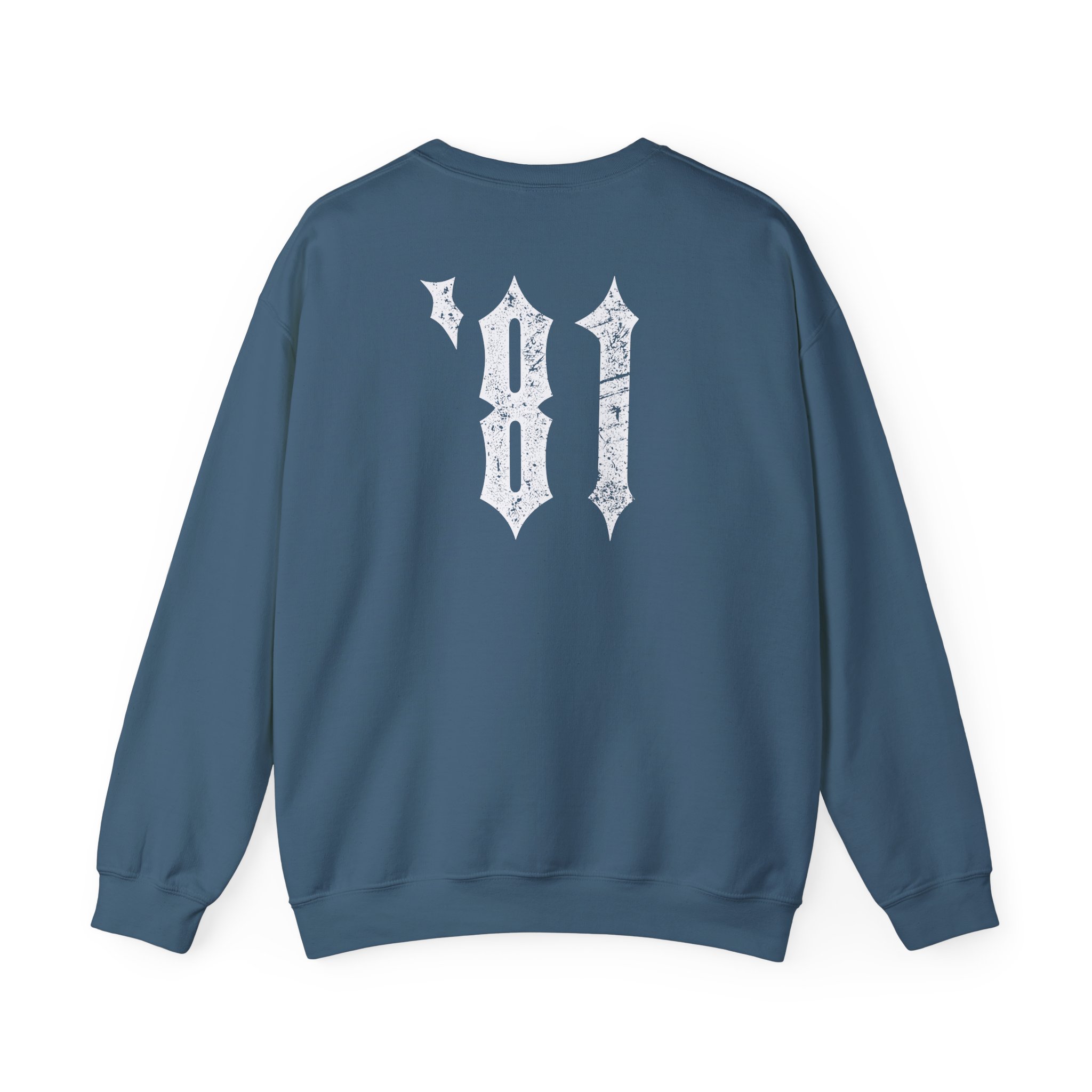 Slayer Established 1981 Skull Unisex Heavy Blendâ„¢ Crewneck Sweatshirt