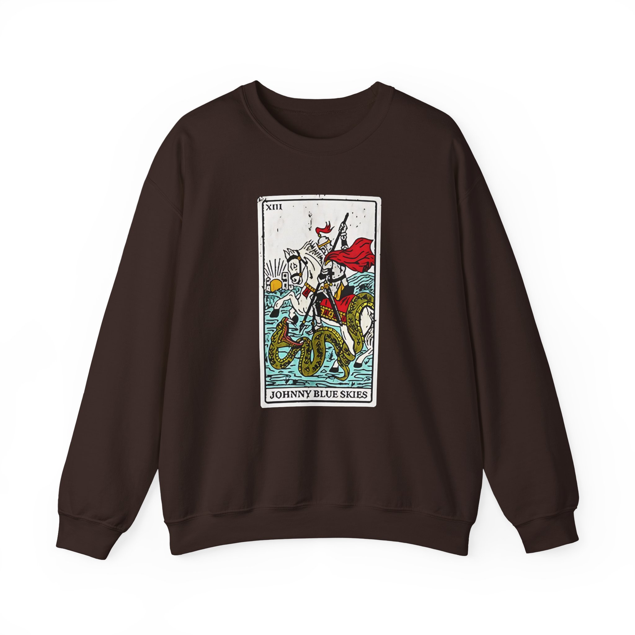 Sturgill Simpson Death Card Unisex Heavy Blendâ„¢ Crewneck Sweatshirt