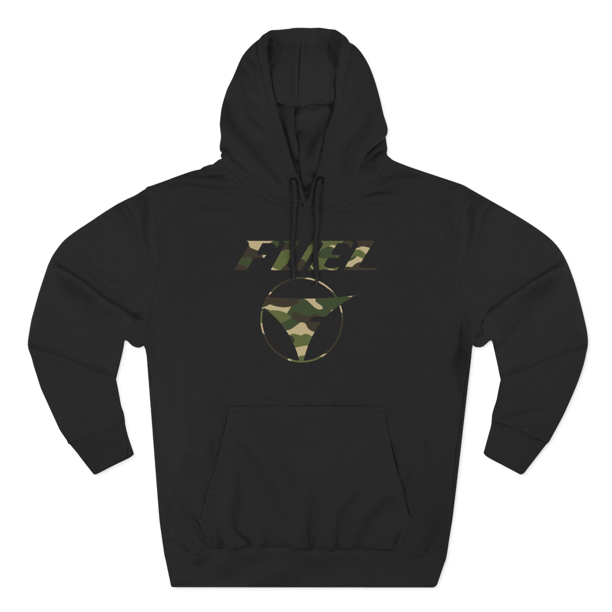 Fuel Camo "Camo Logo" Three-Panel Fleece Hoodie