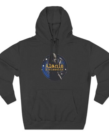 Alanis Morissette Three-Panel Fleece Hoodie
