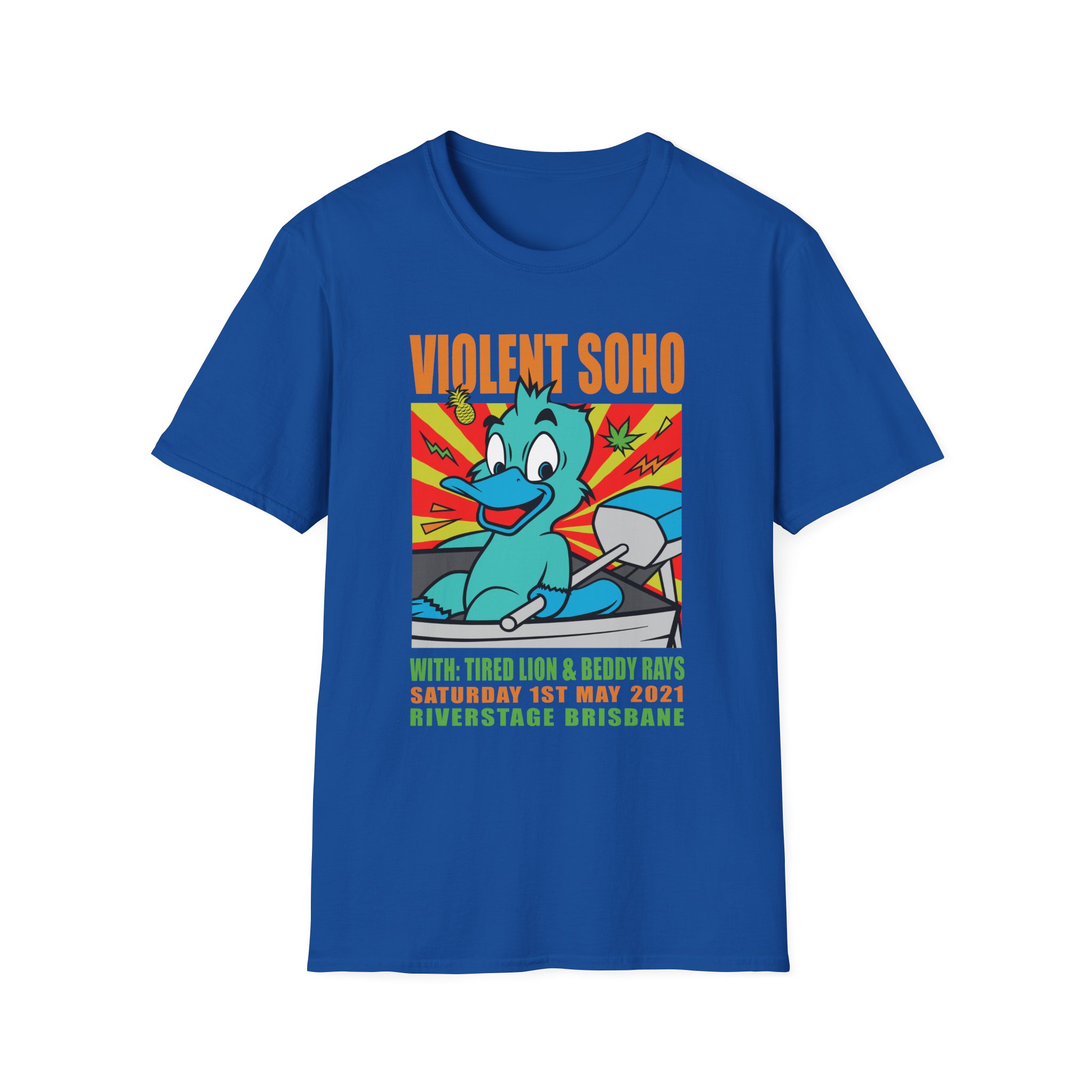 Violent Soho Event Poster Unisex Softstyle T-Shirt