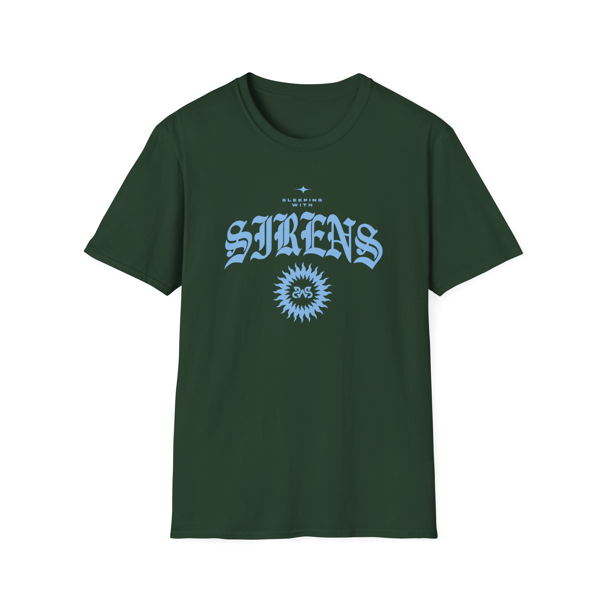 Sleeping With Sirens Barbed Wire Unisex Softstyle T-Shirt