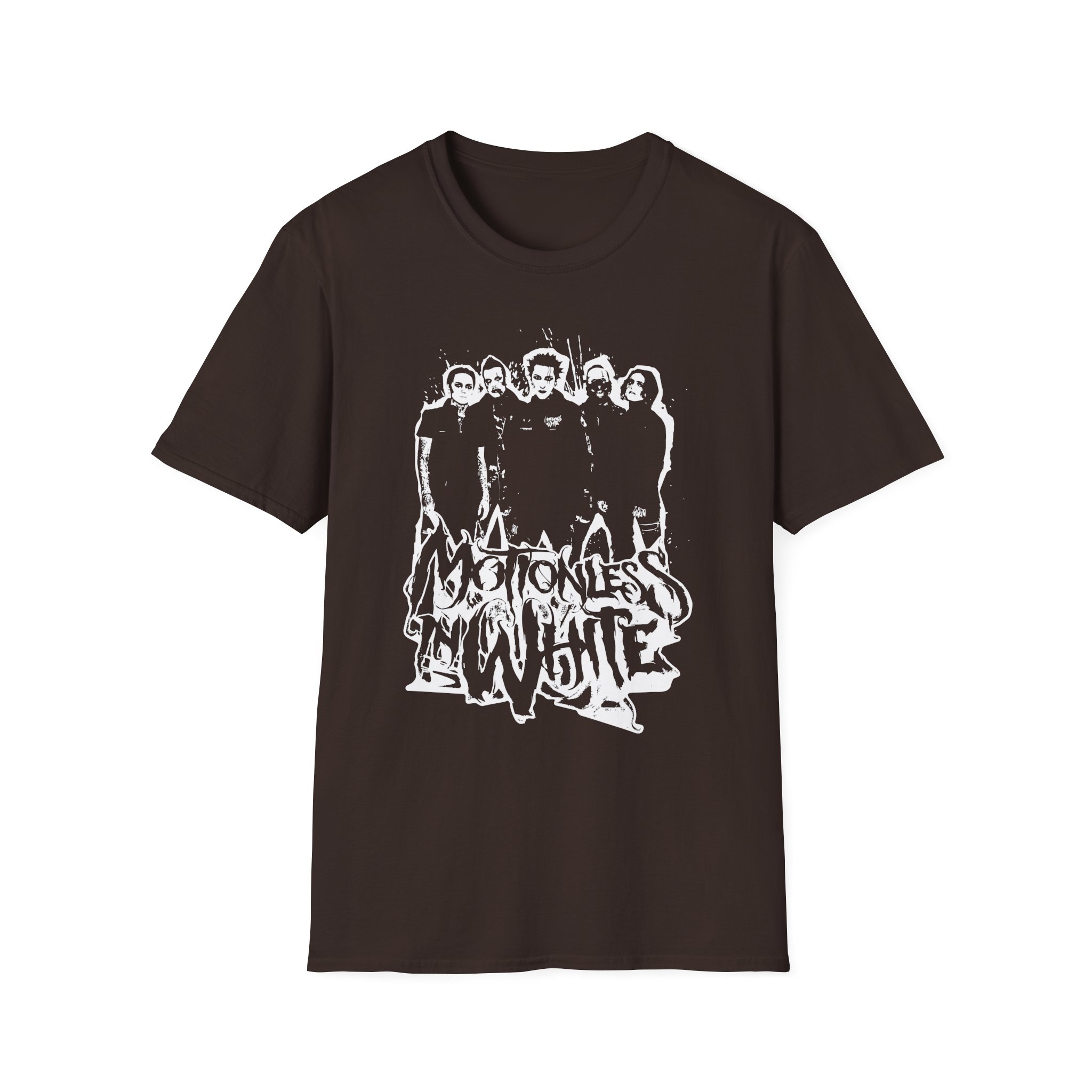 Motionless in White Paint Splatter Unisex Softstyle T-Shirt