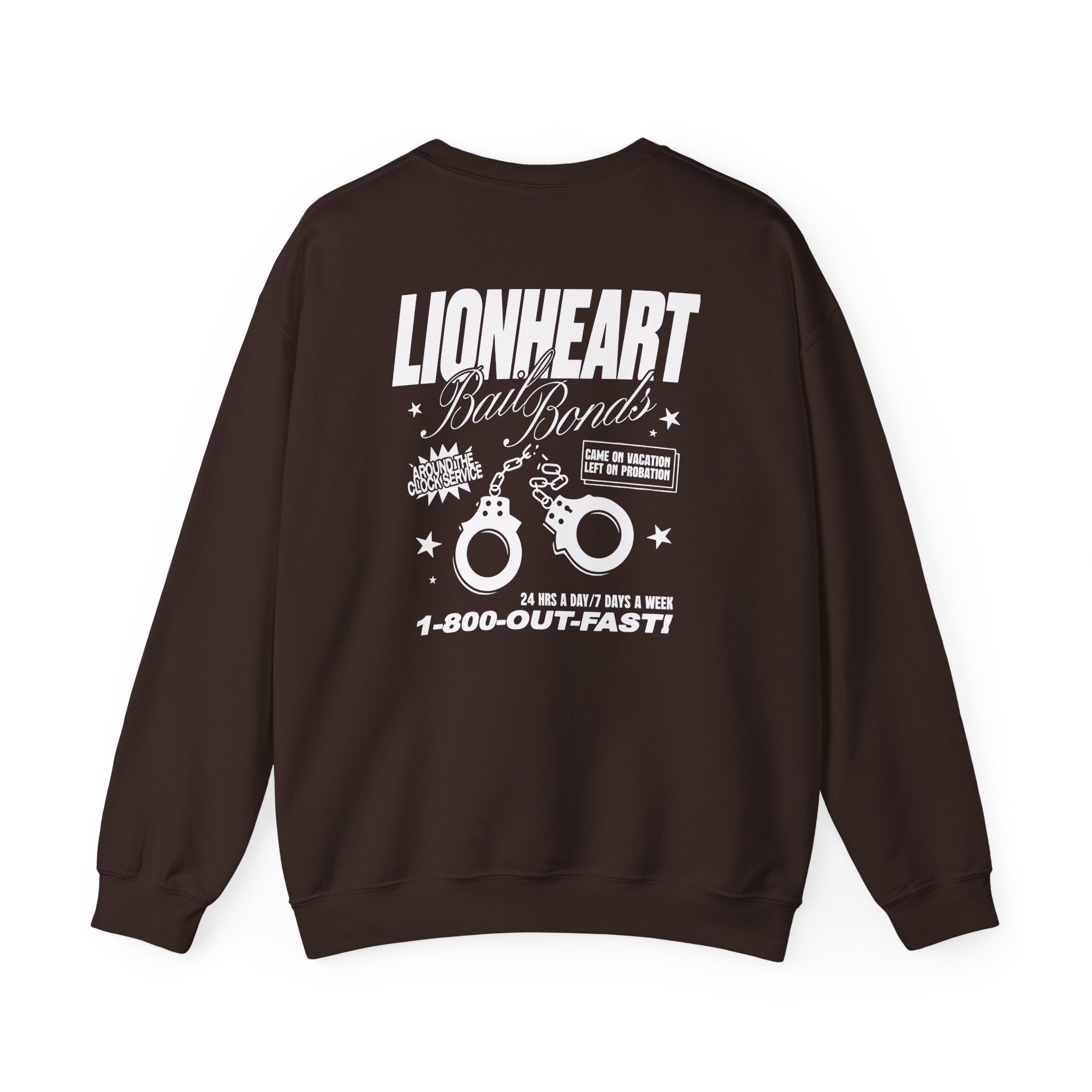 Lionheart "Bail Bonds" Unisex Heavy Blendâ„¢ Crewneck Sweatshirt