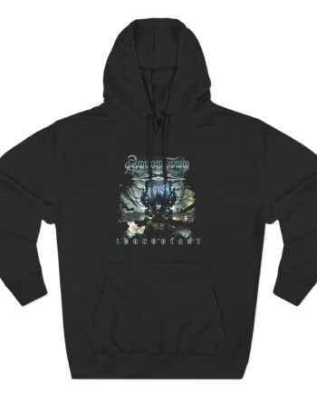 Symphony X Iconoclast Cd Cover Three-Panel Fleece Hoodie