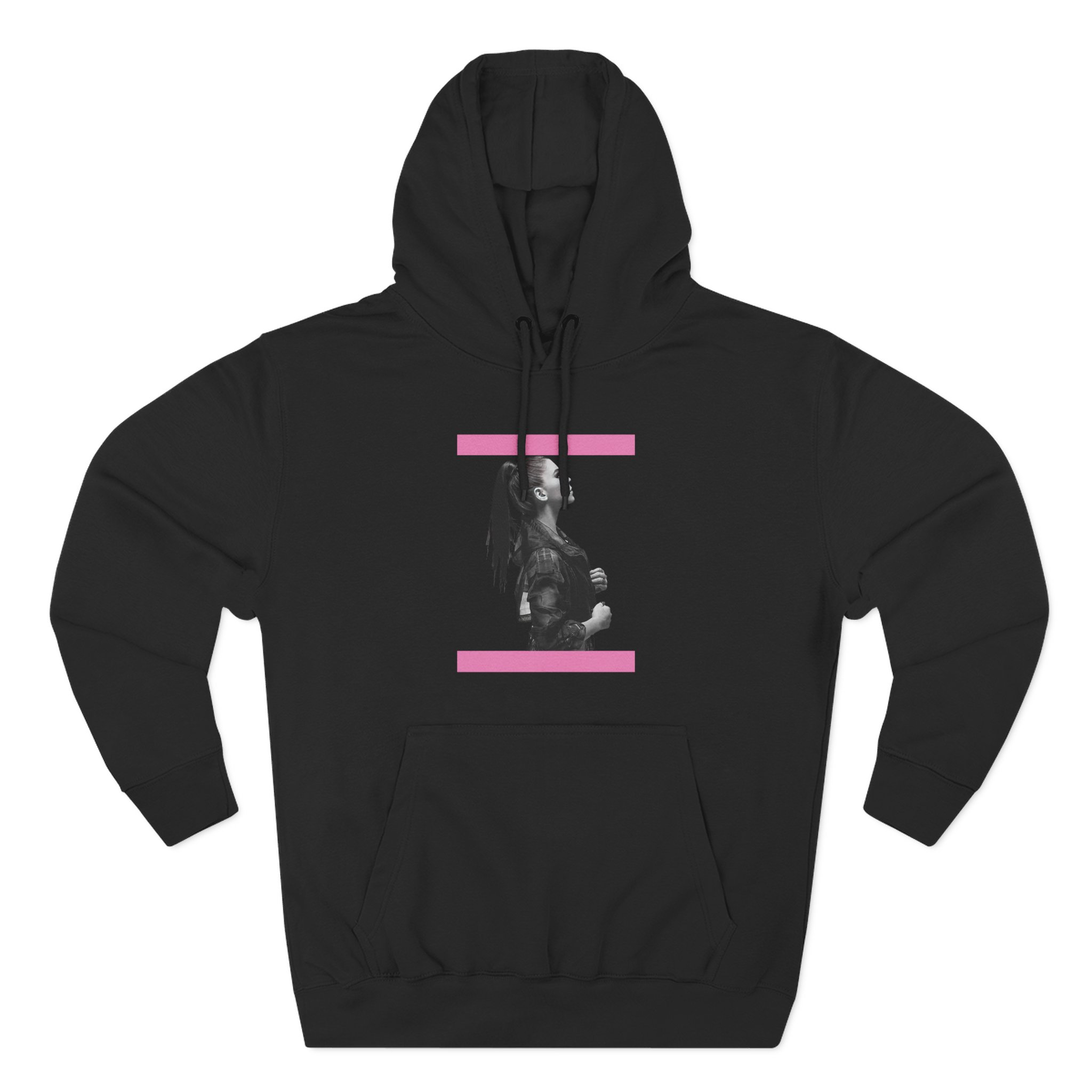 Hailee Steinfeld Pretty in Pink Three-Panel Fleece Hoodie