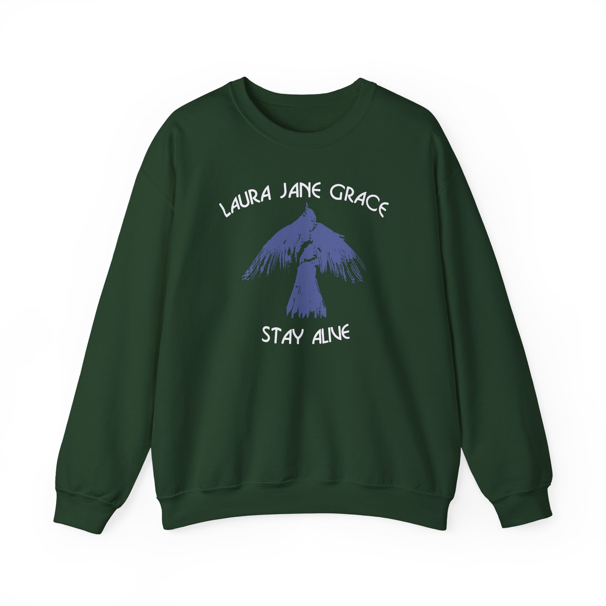 Laura Jane Grace Stay Alive Unisex Heavy Blendâ„¢ Crewneck Sweatshirt