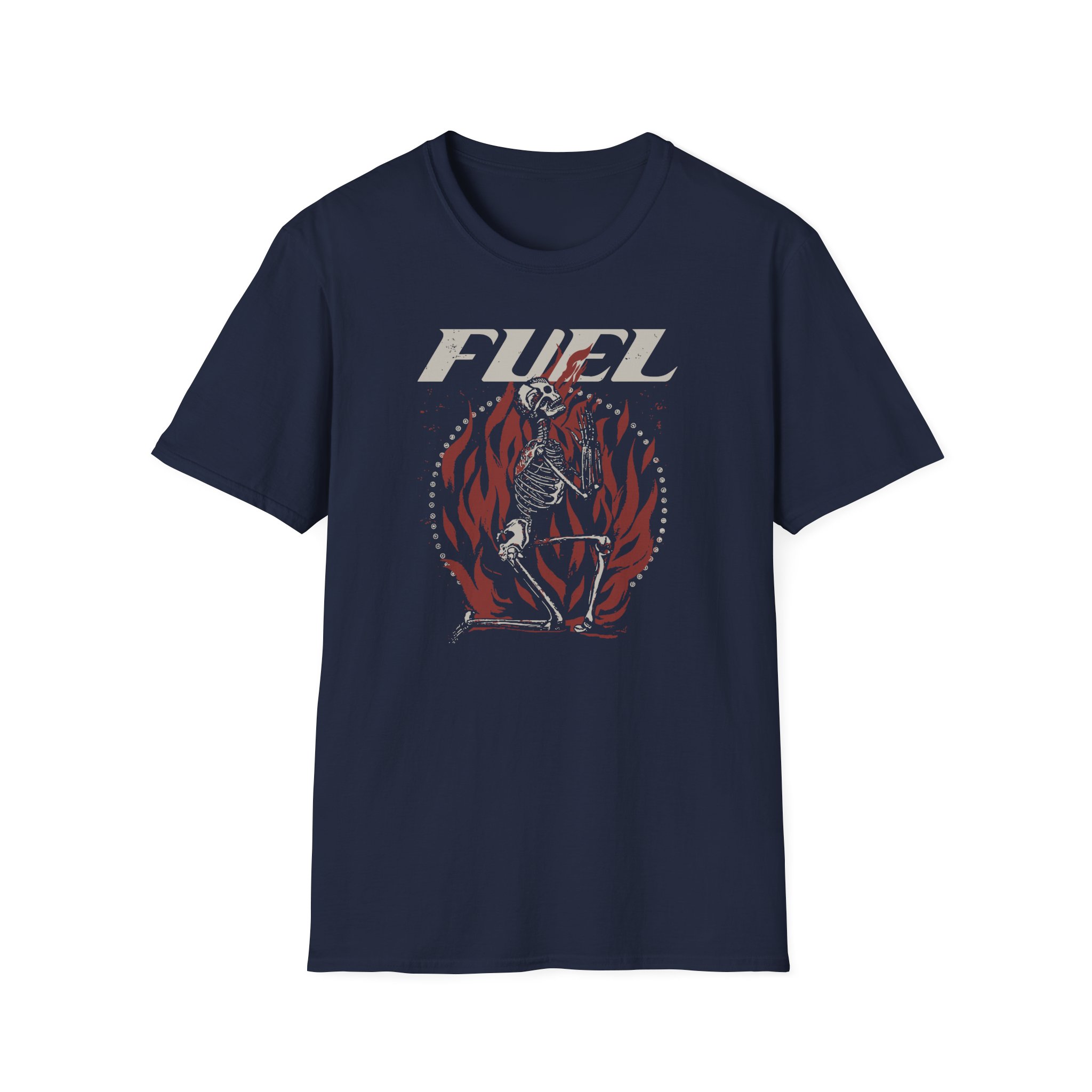 Fuel Camo "Flame Prayer" Unisex Softstyle T-Shirt