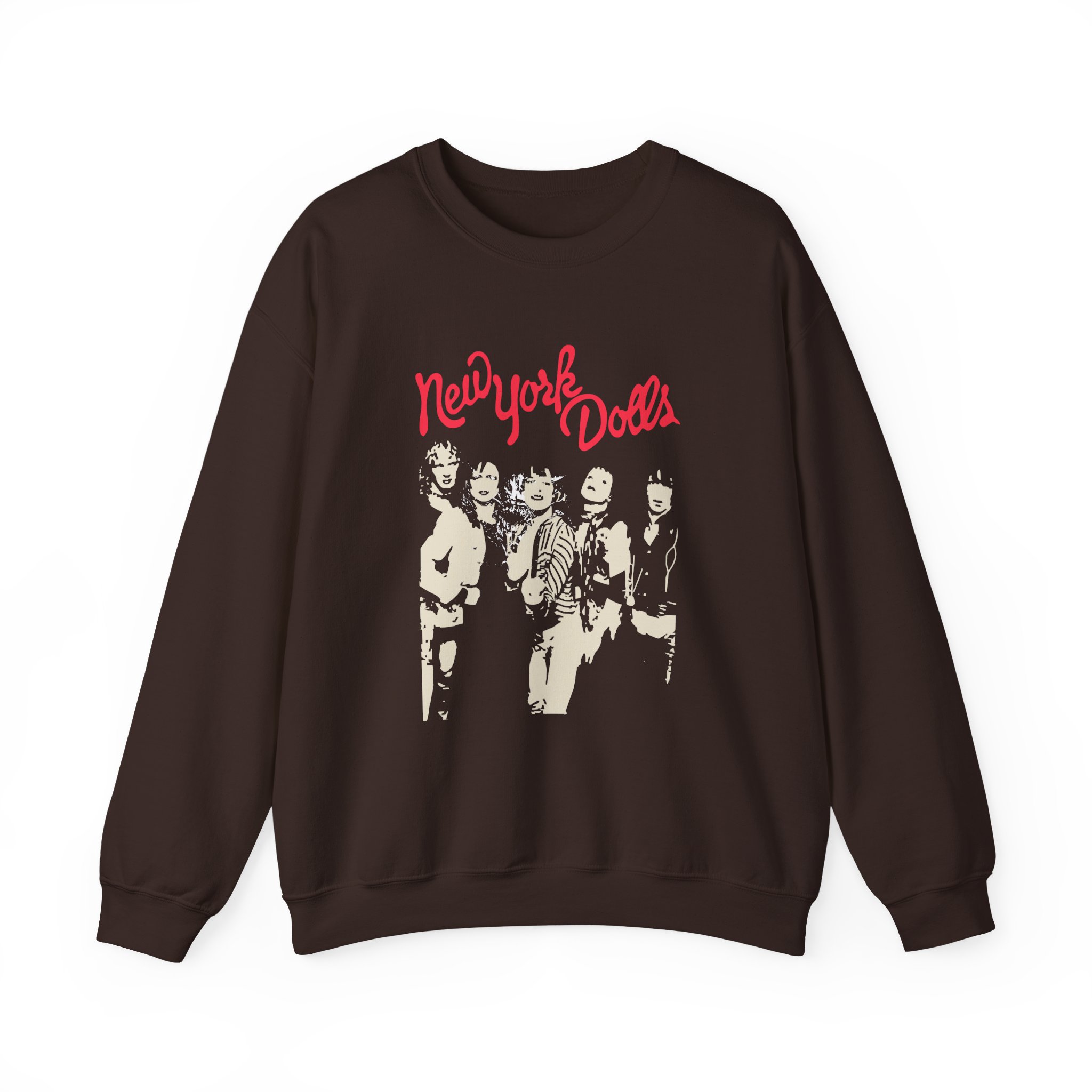 New York Dolls Trash Photo Unisex Heavy Blendâ„¢ Crewneck Sweatshirt
