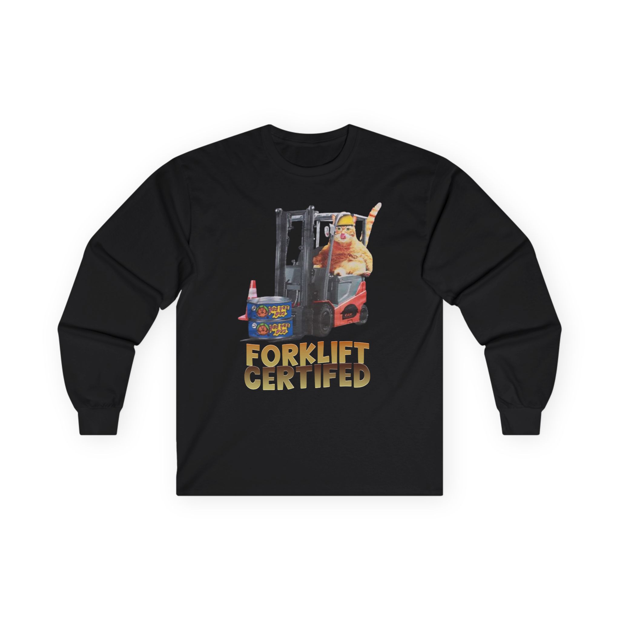 William Osman Forklift Certified Unisex Ultra Cotton Long Sleeve Tee