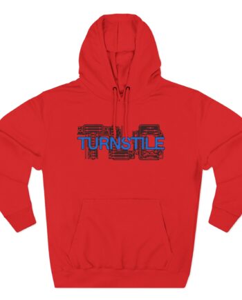 Turnstile Three-Panel Fleece Hoodie