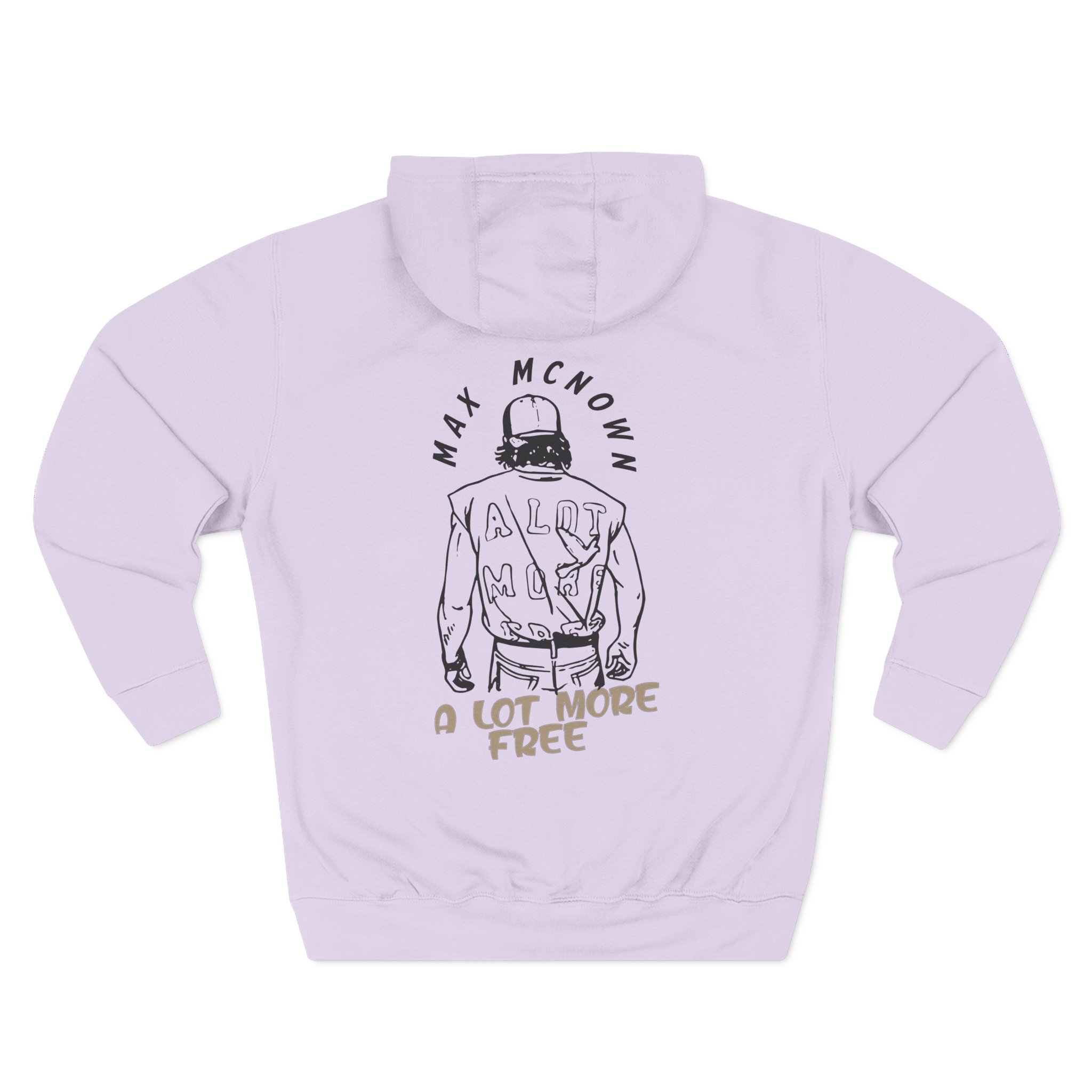 Max Mcnown Illustrated Sketch Three-Panel Fleece Hoodie