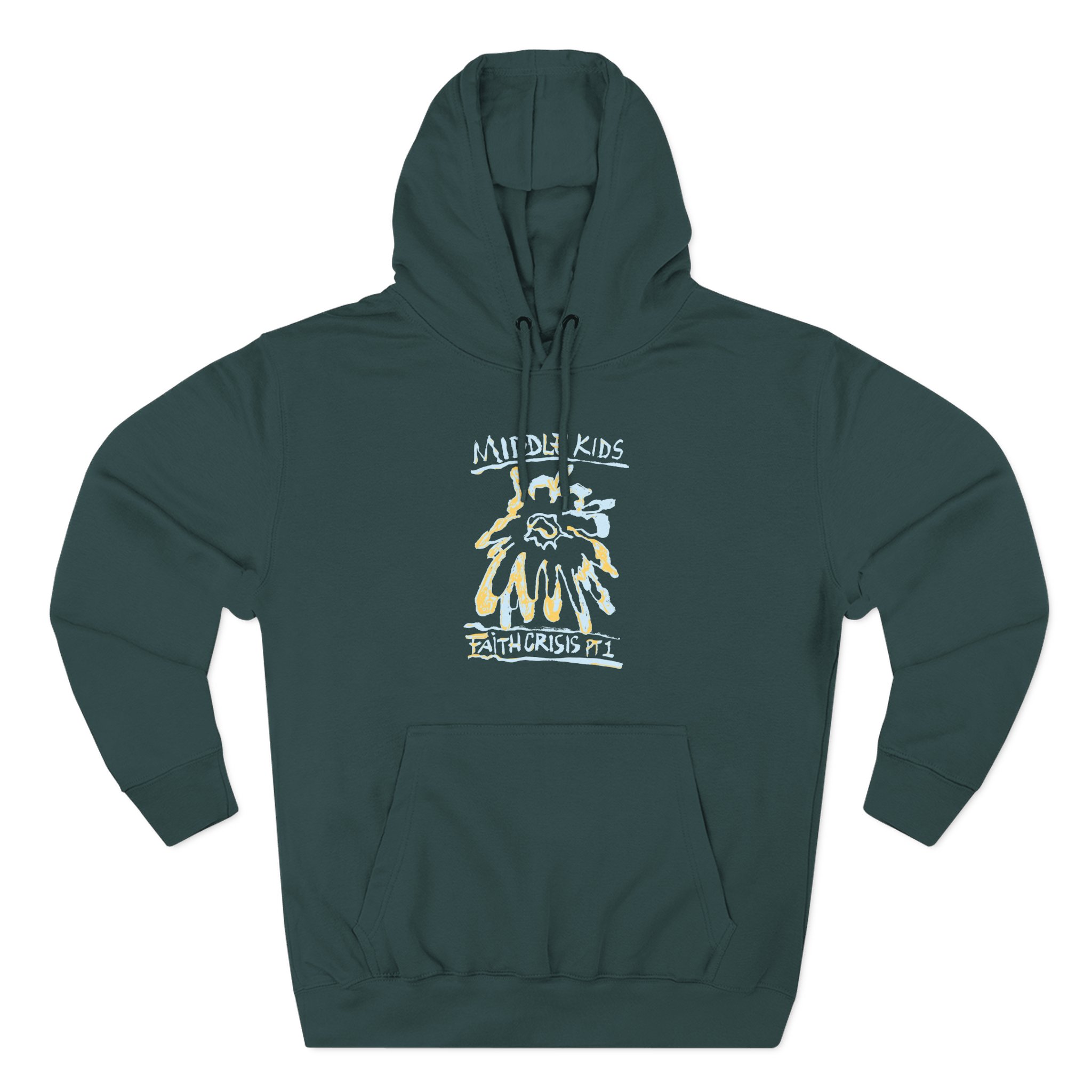 Middle Kids Faith Crisis Regional Tour Three-Panel Fleece Hoodie