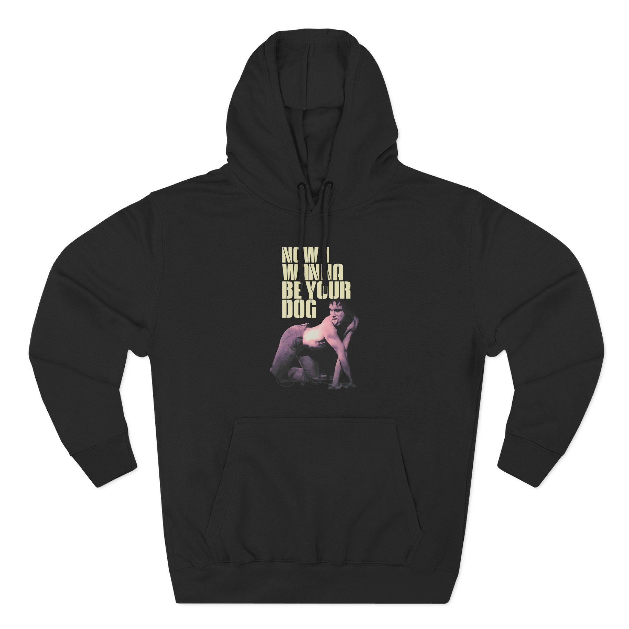 The Stooges Now I Wanna Be Your Dog Three-Panel Fleece Hoodie