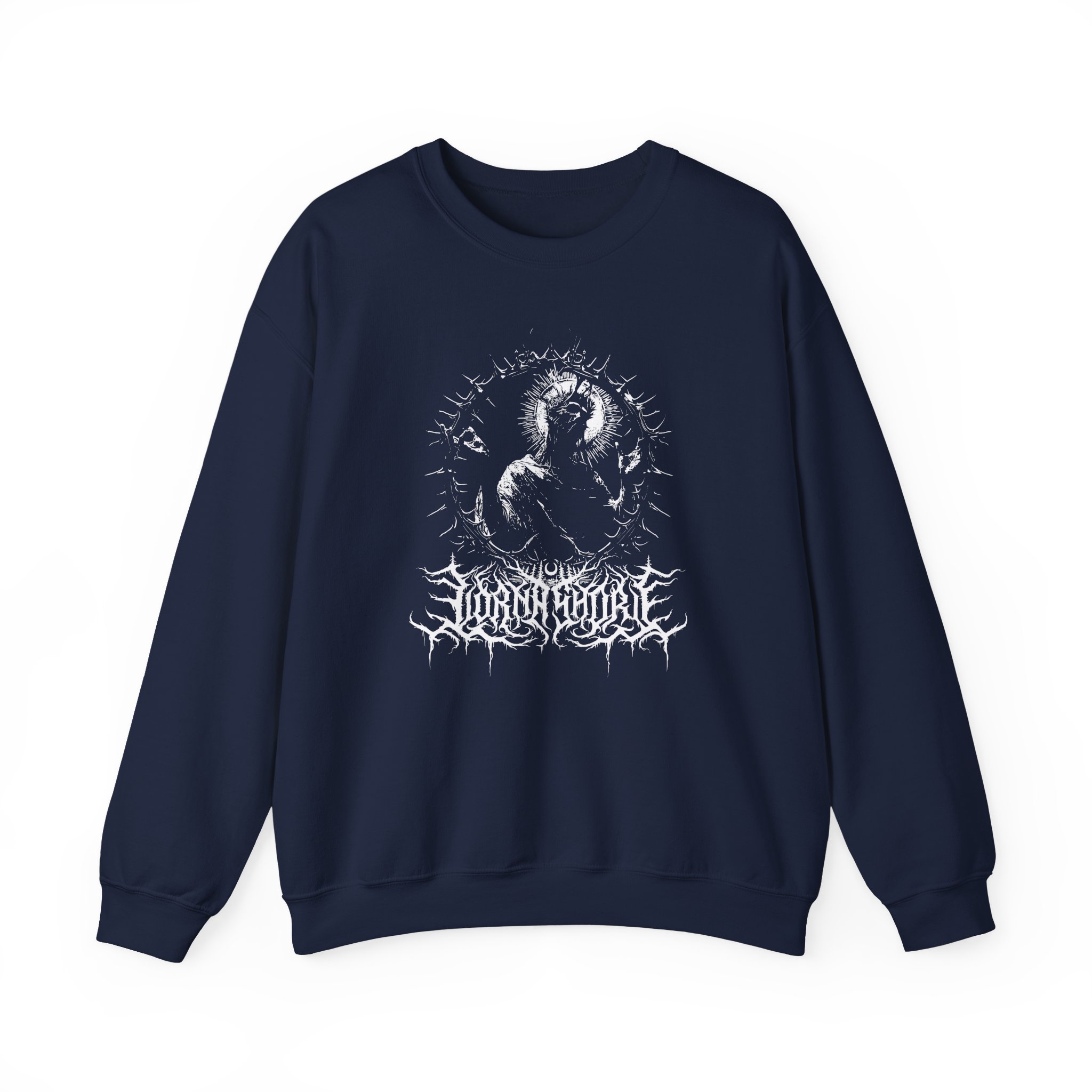 Boundaries Witness The death Of god Unisex Heavy Blendâ„¢ Crewneck Sweatshirt
