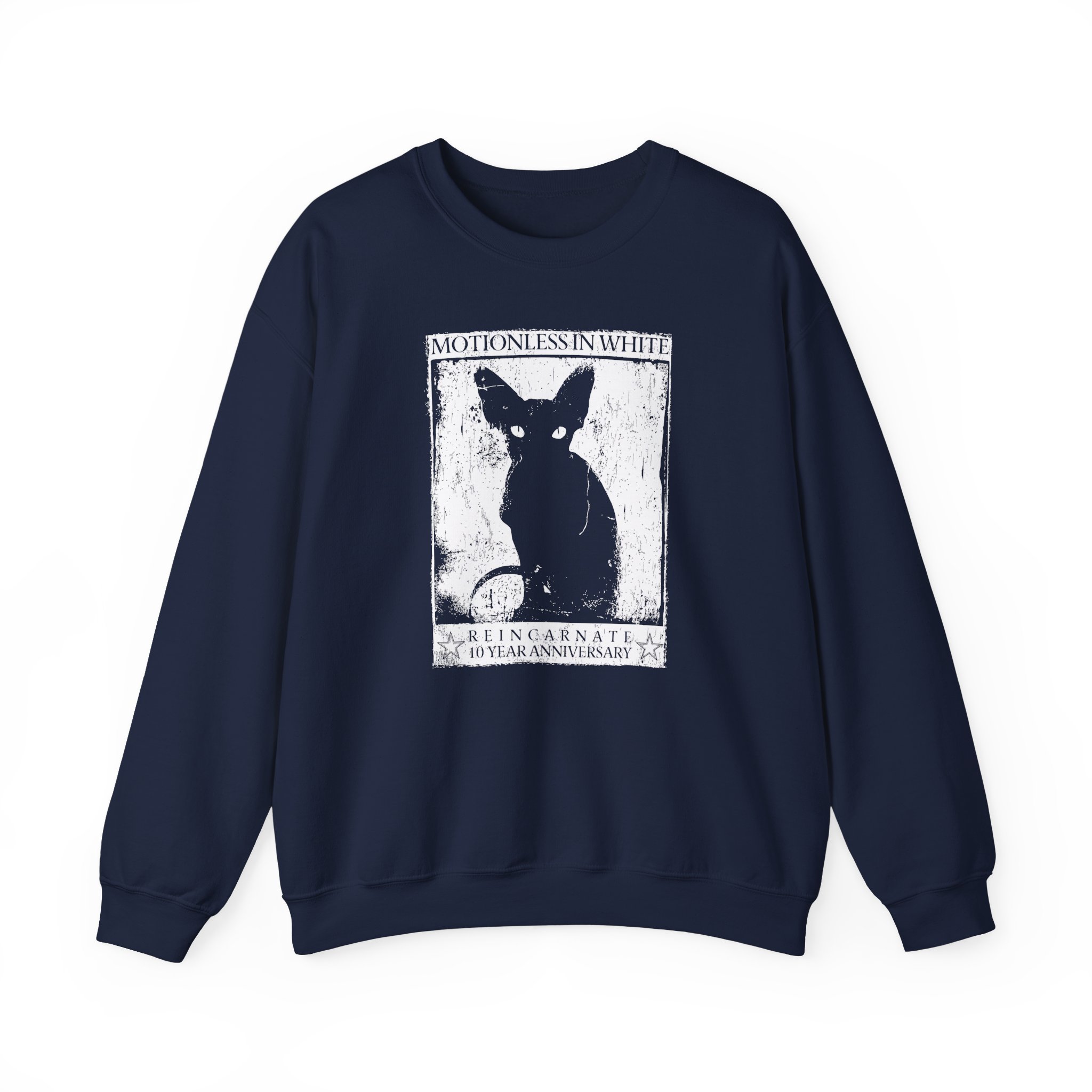 Motionless in White Reincarnate Sphynx Unisex Heavy Blendâ„¢ Crewneck Sweatshirt