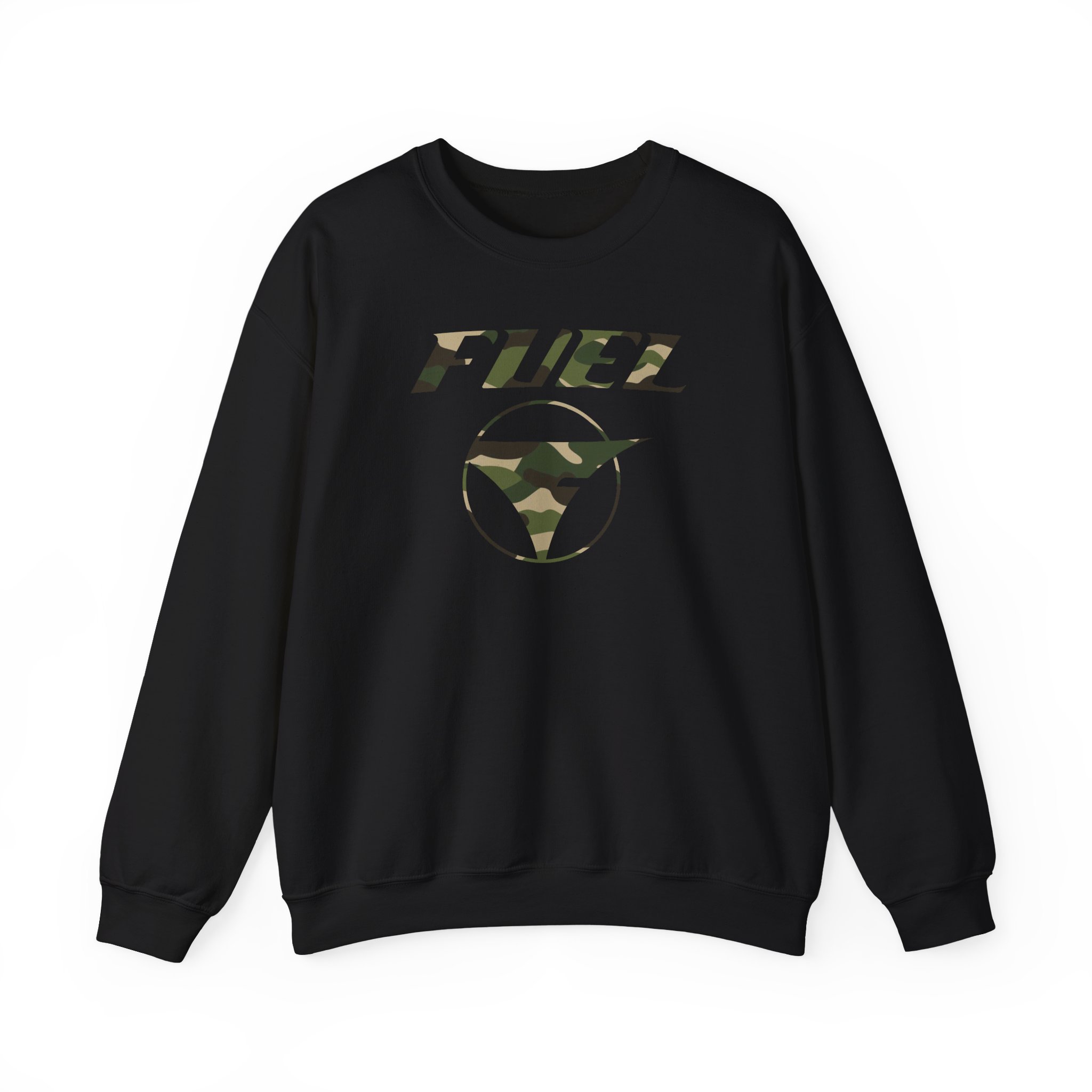 Fuel Camo "Camo Logo" Unisex Heavy Blendâ„¢ Crewneck Sweatshirt