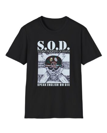 Stormtroopers of Death S.o.d. Band Unisex Softstyle T-Shirt