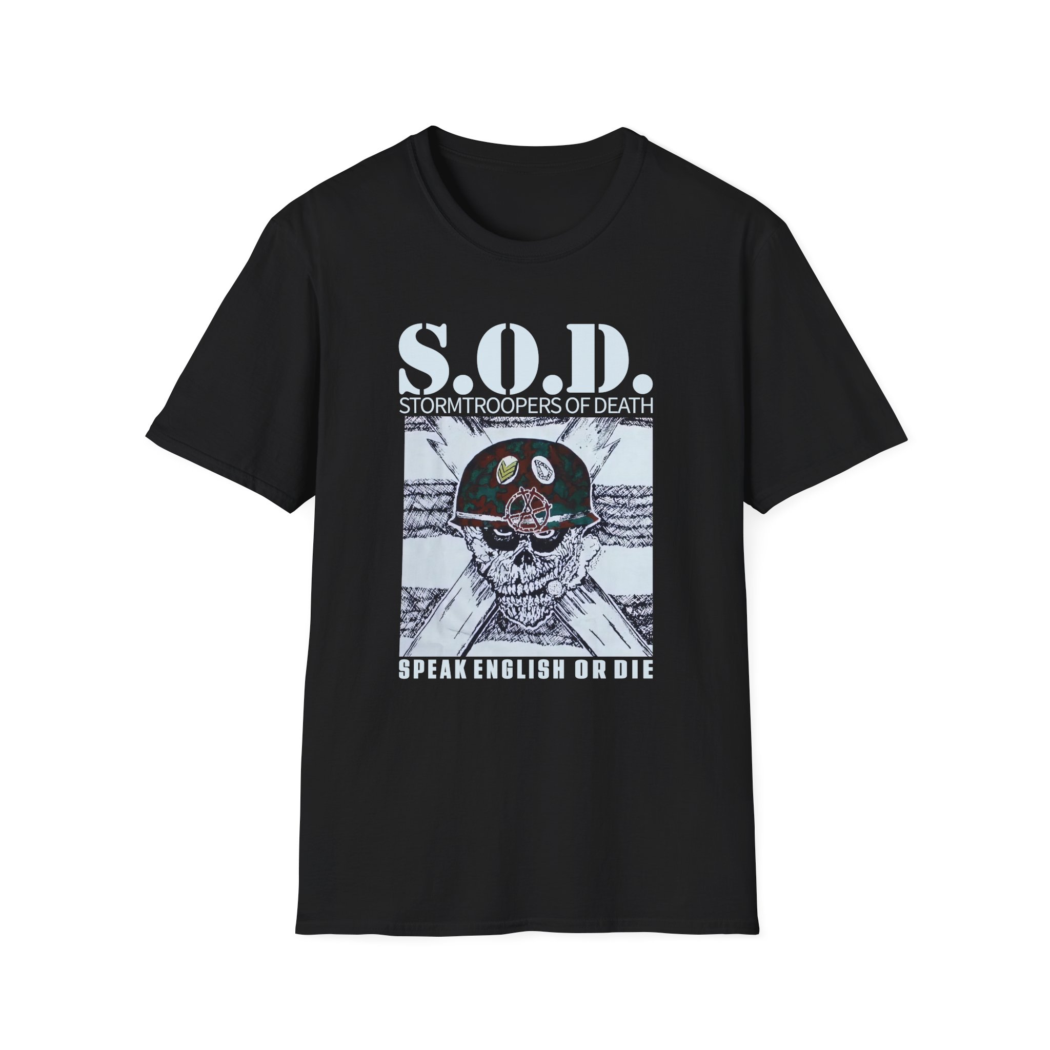 Stormtroopers of Death S.o.d. Band Unisex Softstyle T-Shirt