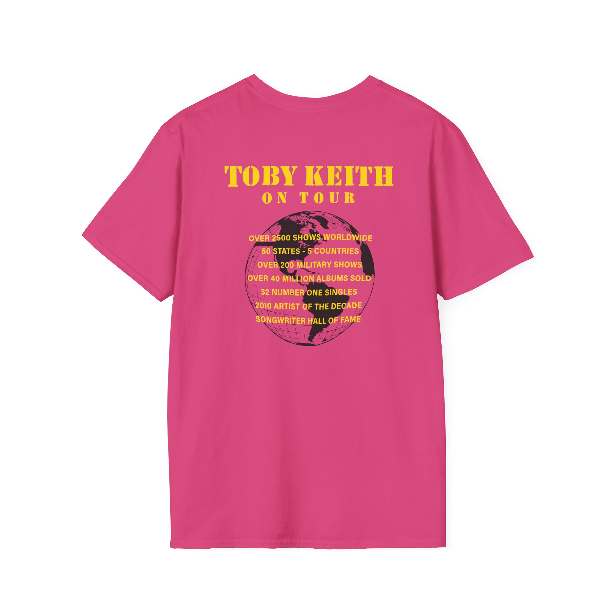 Toby Keith Easy Money Tour Unisex Softstyle T-Shirt