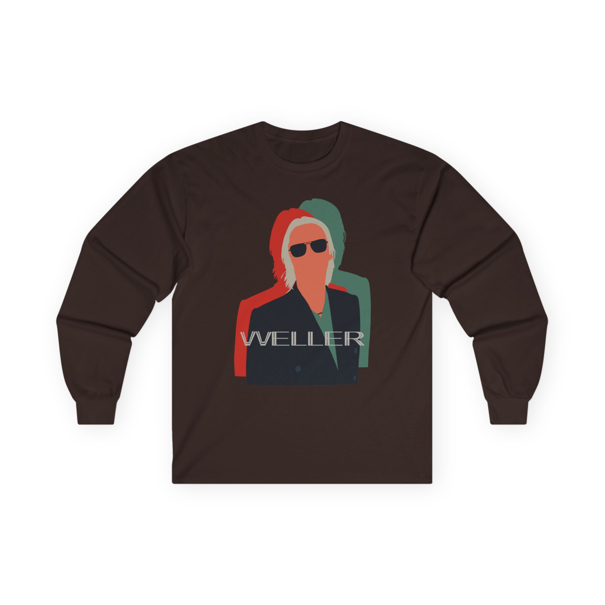 PW Illustration Offset Unisex Ultra Cotton Long Sleeve Tee