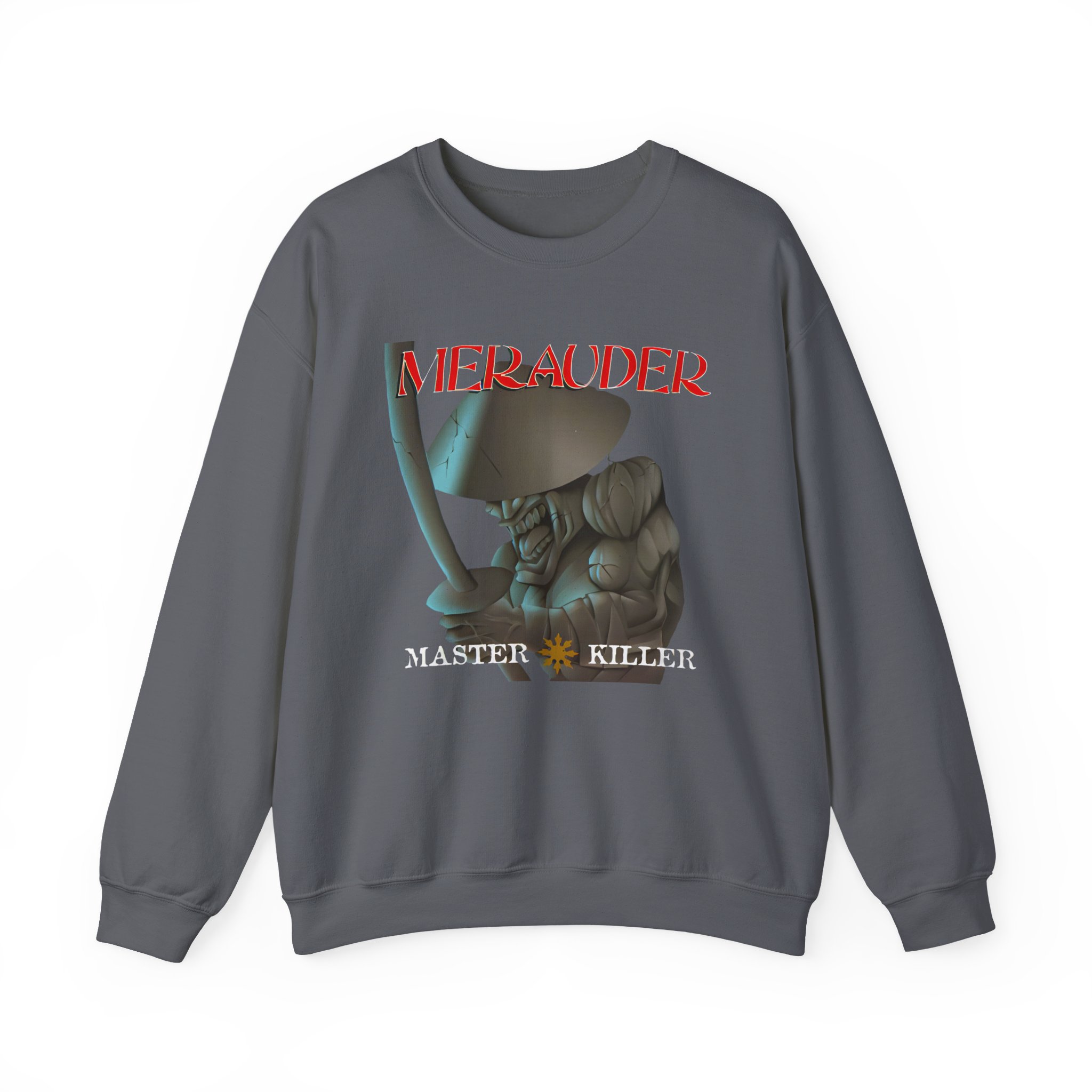 Merauder Master Killer Unisex Heavy Blendâ„¢ Crewneck Sweatshirt