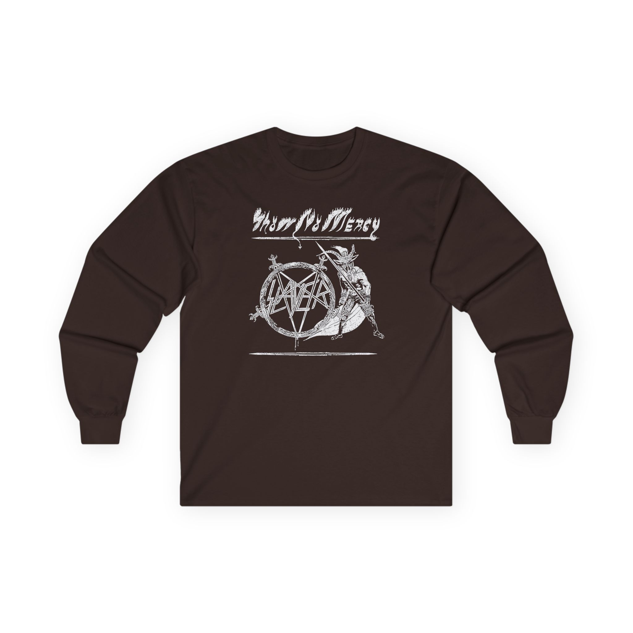 Slayer Show No Mercy Muscle Unisex Ultra Cotton Long Sleeve Tee