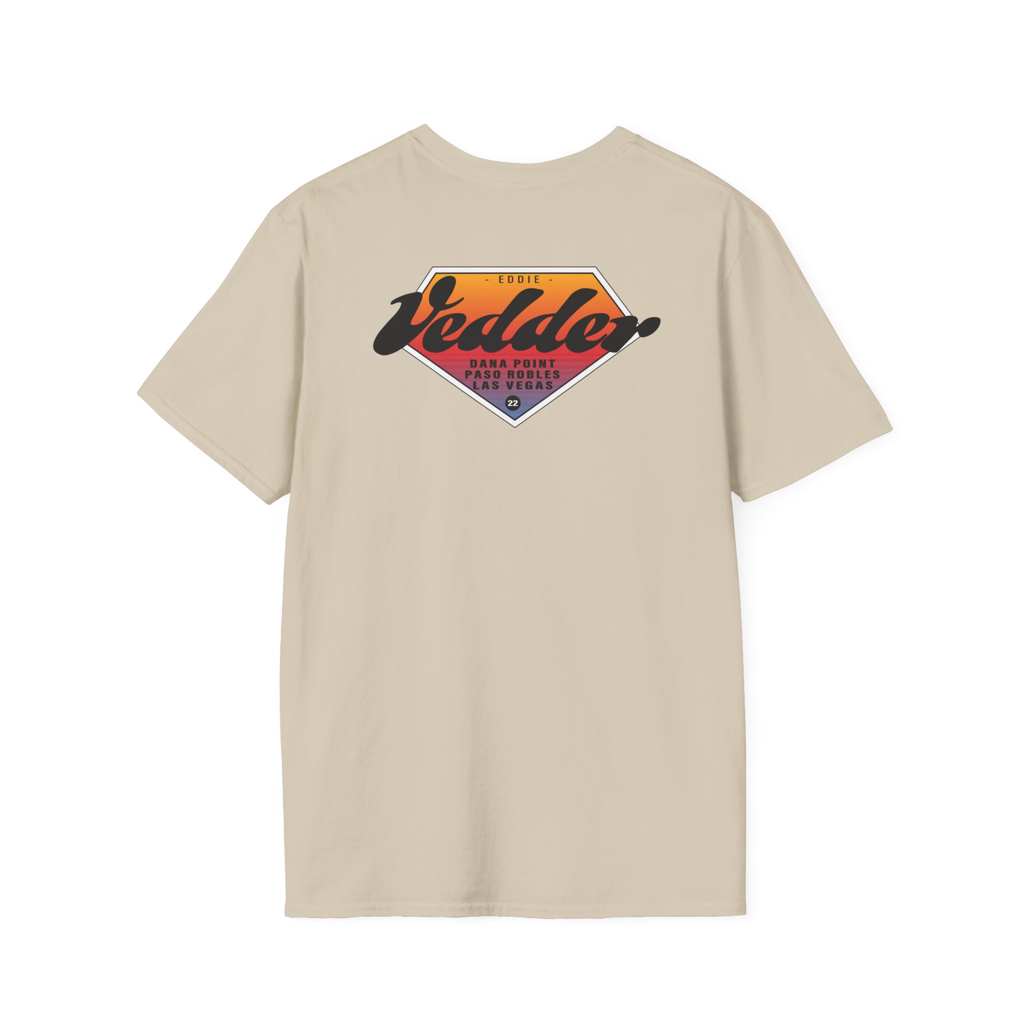 Eddie Vedder Gradient Unisex Softstyle T-Shirt