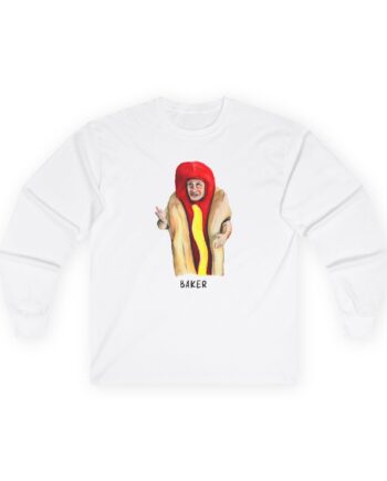 I Think You Should Leave Baker Robinson Unisex Ultra Cotton Long Sleeve Tee