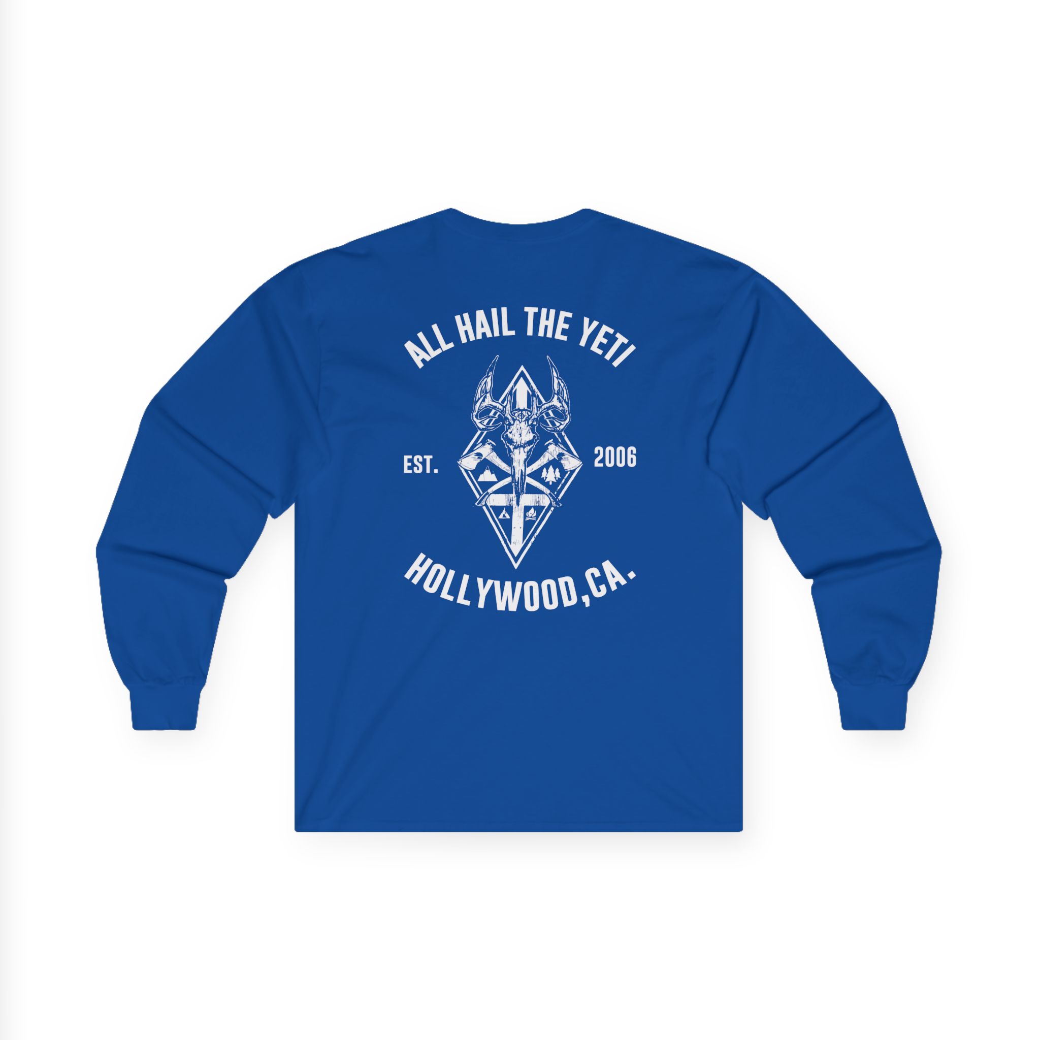 All Hail the Yeti Hollywood Unisex Ultra Cotton Long Sleeve Tee