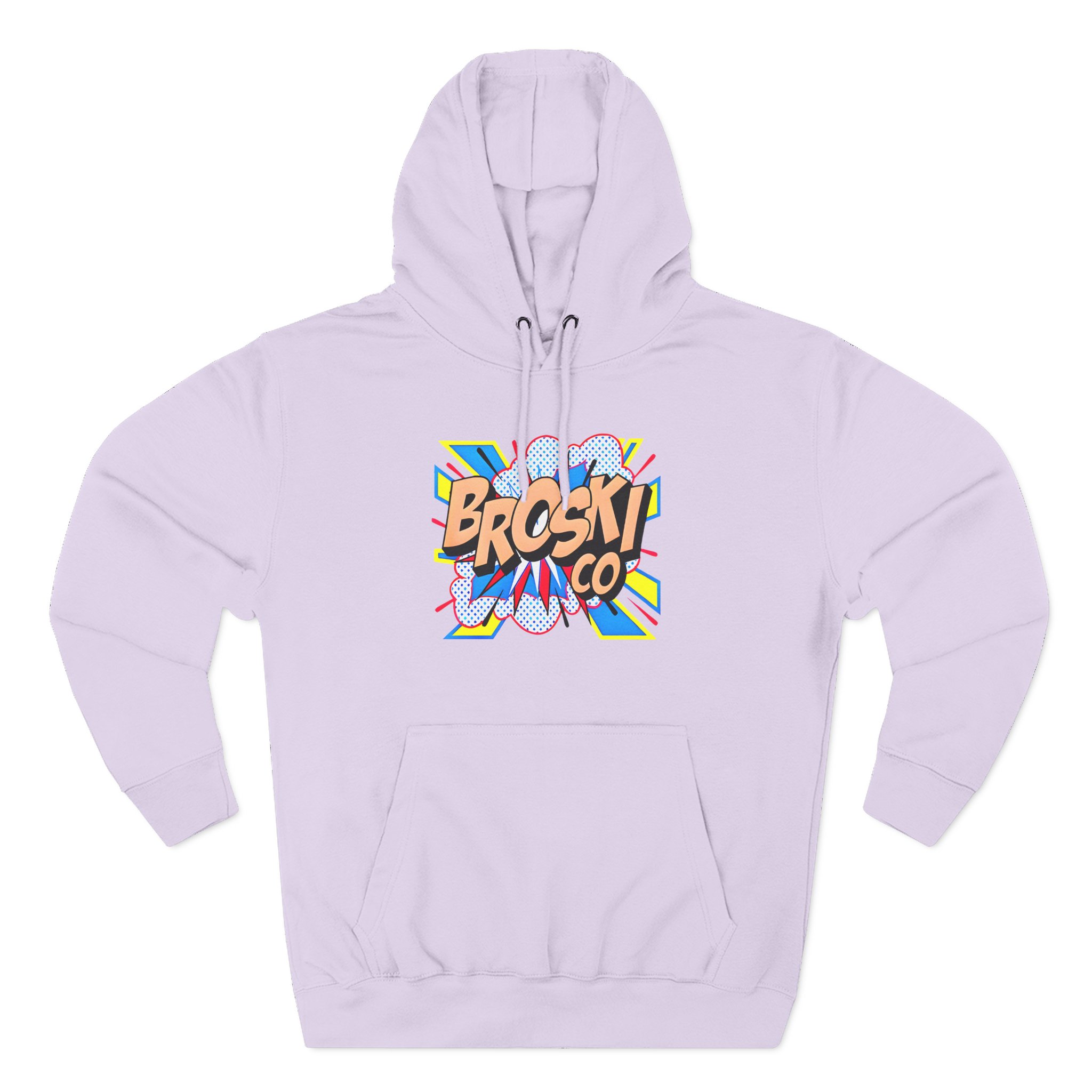 Broski Report Three-Panel Fleece Hoodie