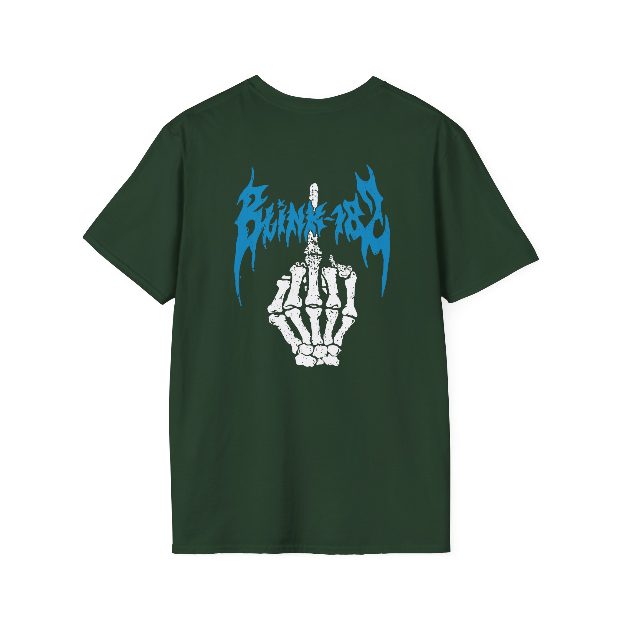 Blink 182 Middle Finger Unisex Softstyle T-Shirt