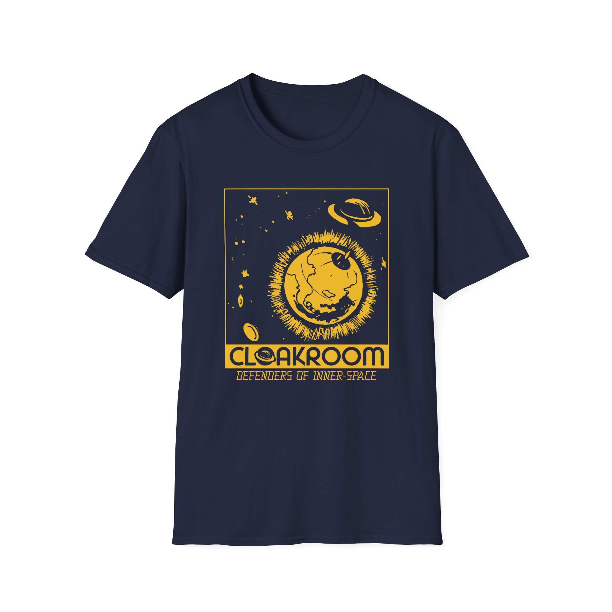 Cloakroom Inner Space Unisex Softstyle T-Shirt