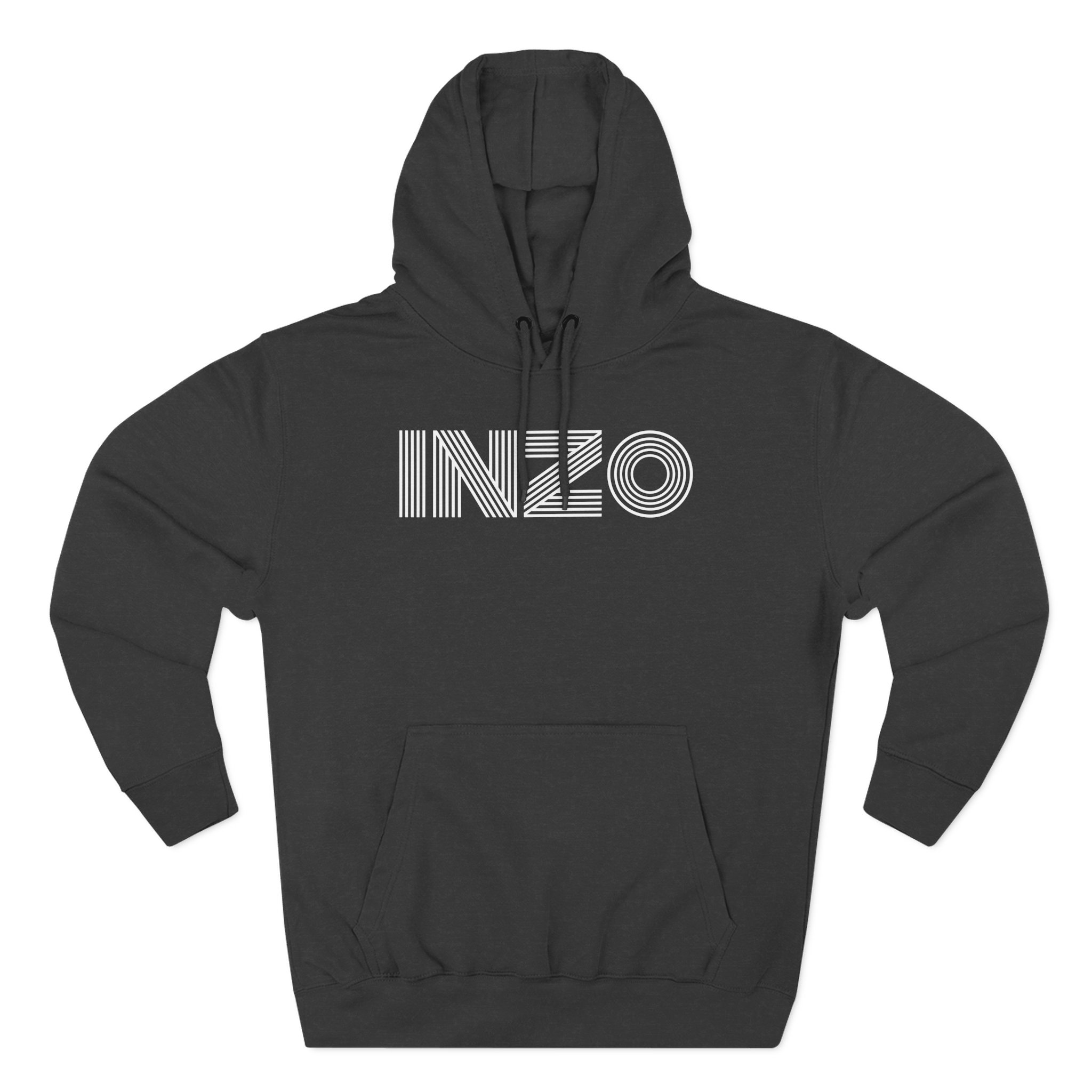 Inzo Three-Panel Fleece Hoodie
