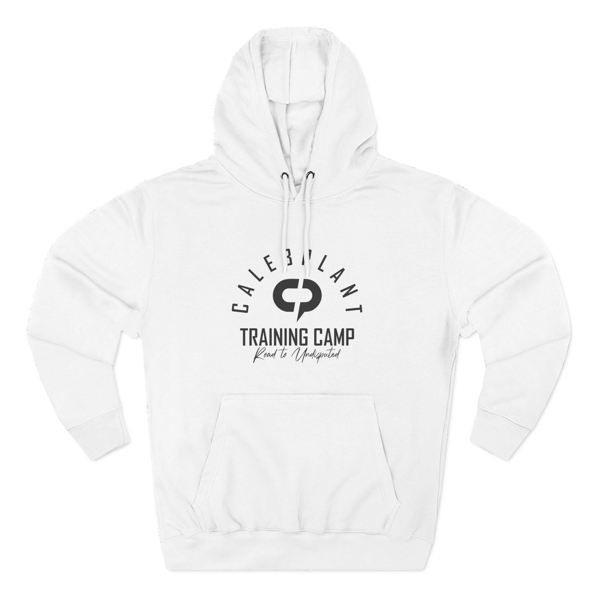 Caleb Plant Training Camp W/ Logo Three-Panel Fleece Hoodie