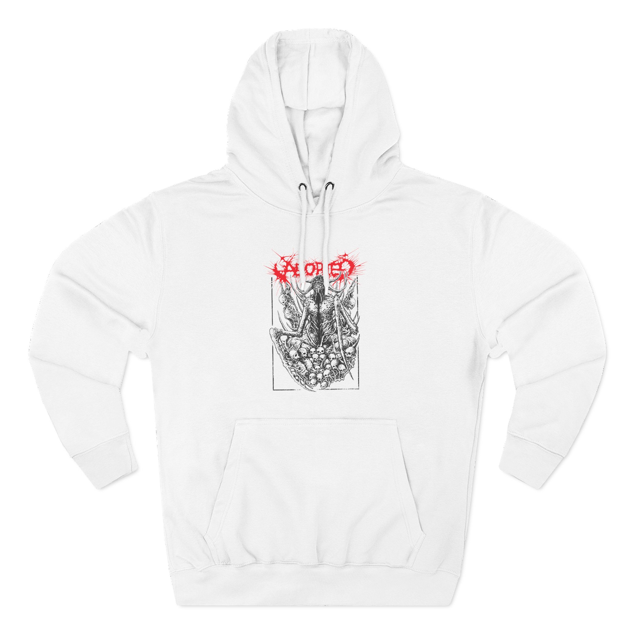 Aborted Goated Three-Panel Fleece Hoodie