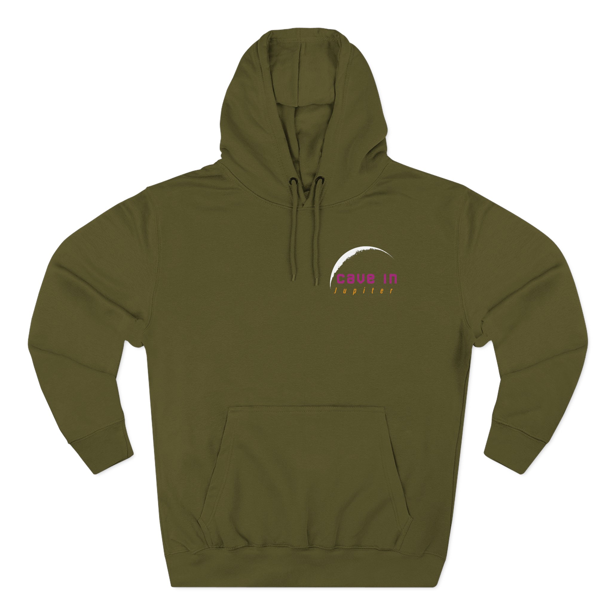 Cave in Jupiter Emerging Three-Panel Fleece Hoodie