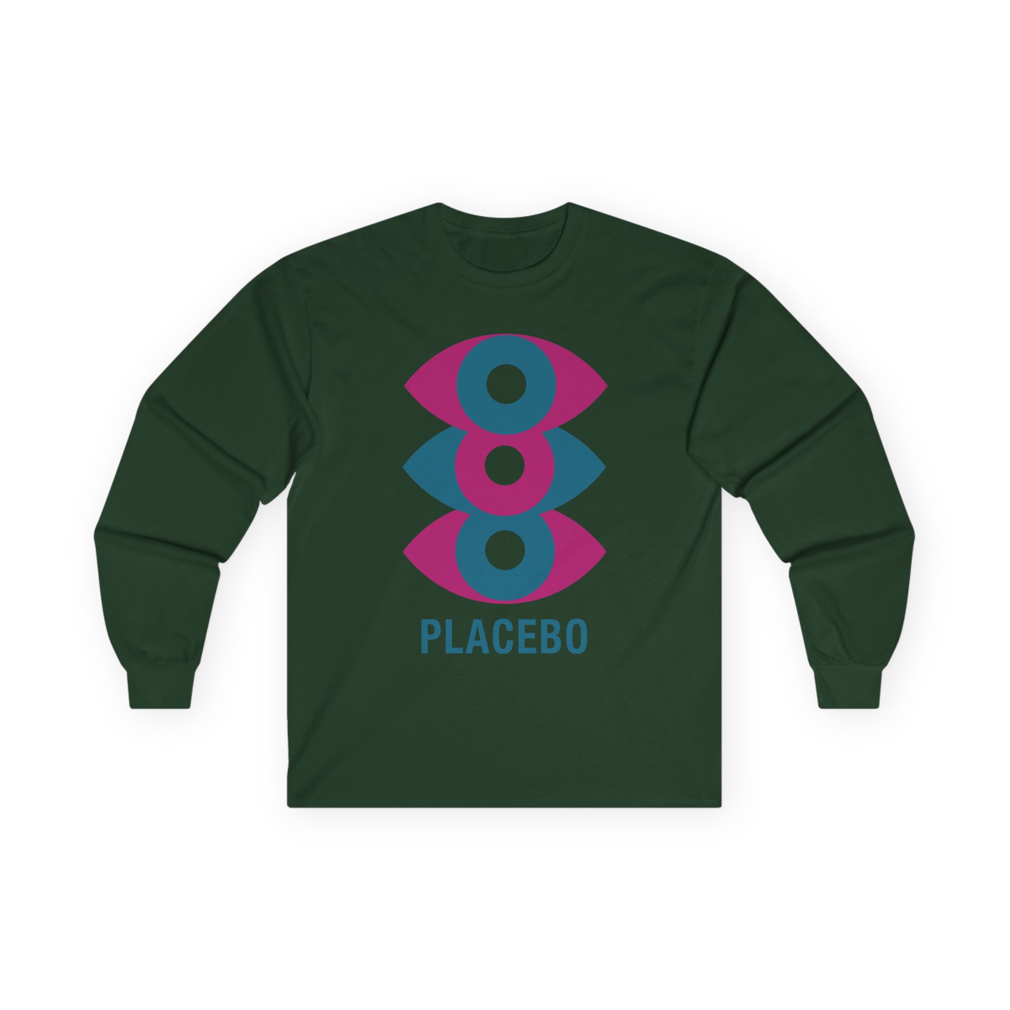 Placebo 2024 Triple Eye Unisex Ultra Cotton Long Sleeve Tee