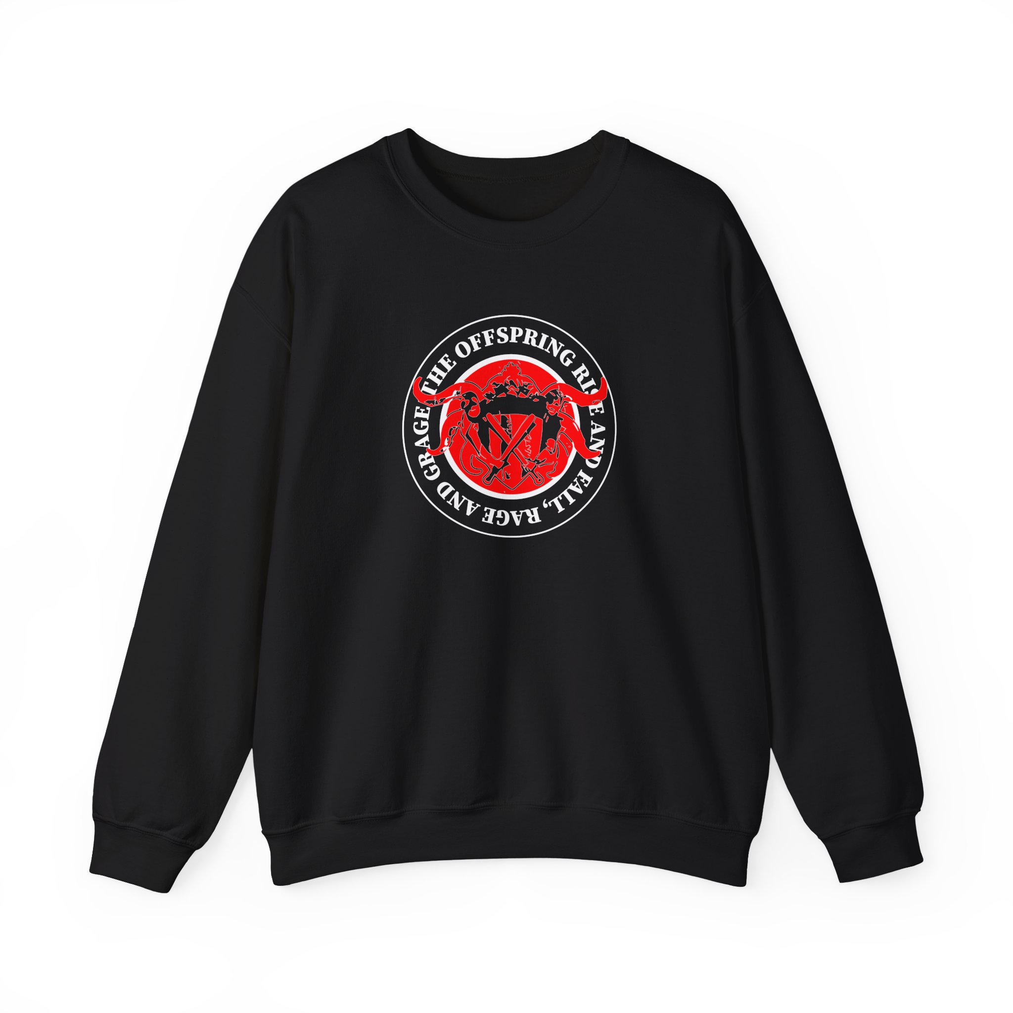 The Offspring Rise and Fall Rage and Grace Unisex Heavy Blendâ„¢ Crewneck Sweatshirt