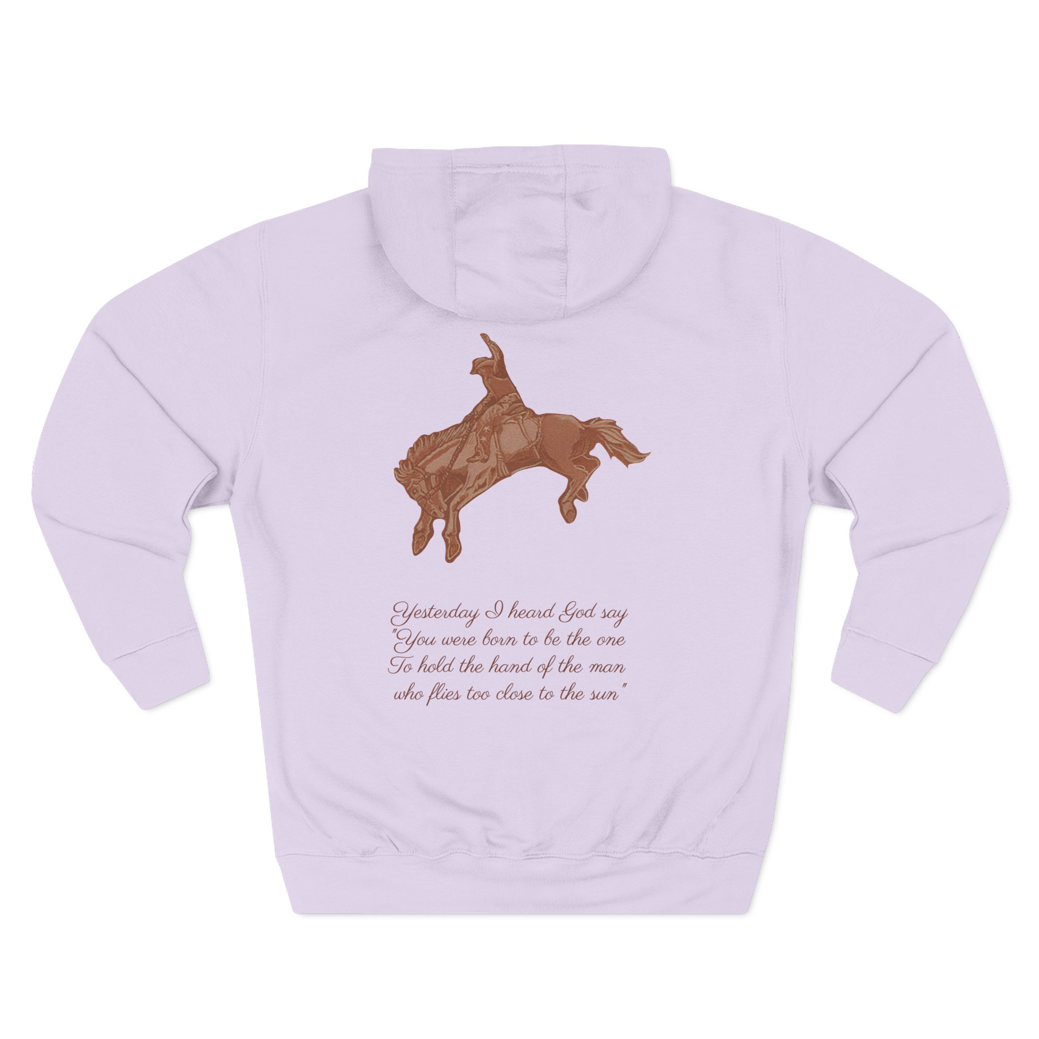 Lanadelrey Indio Three-Panel Fleece Hoodie